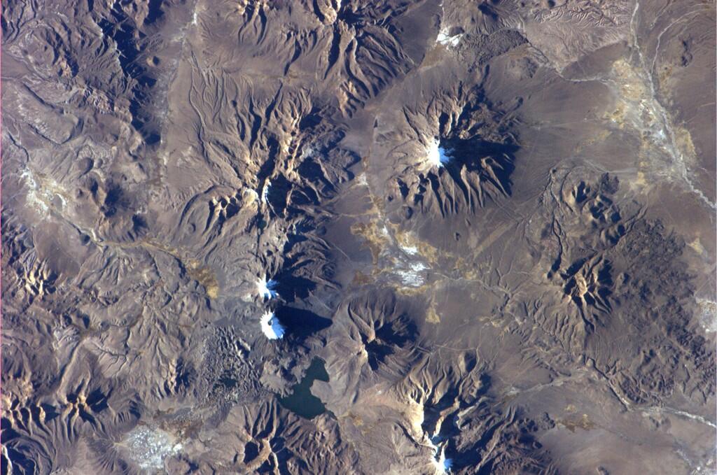 I’m becoming obsessed with volcanoes, and for good reason.  Chile.  - Reid Wiseman, June 6, 2014.