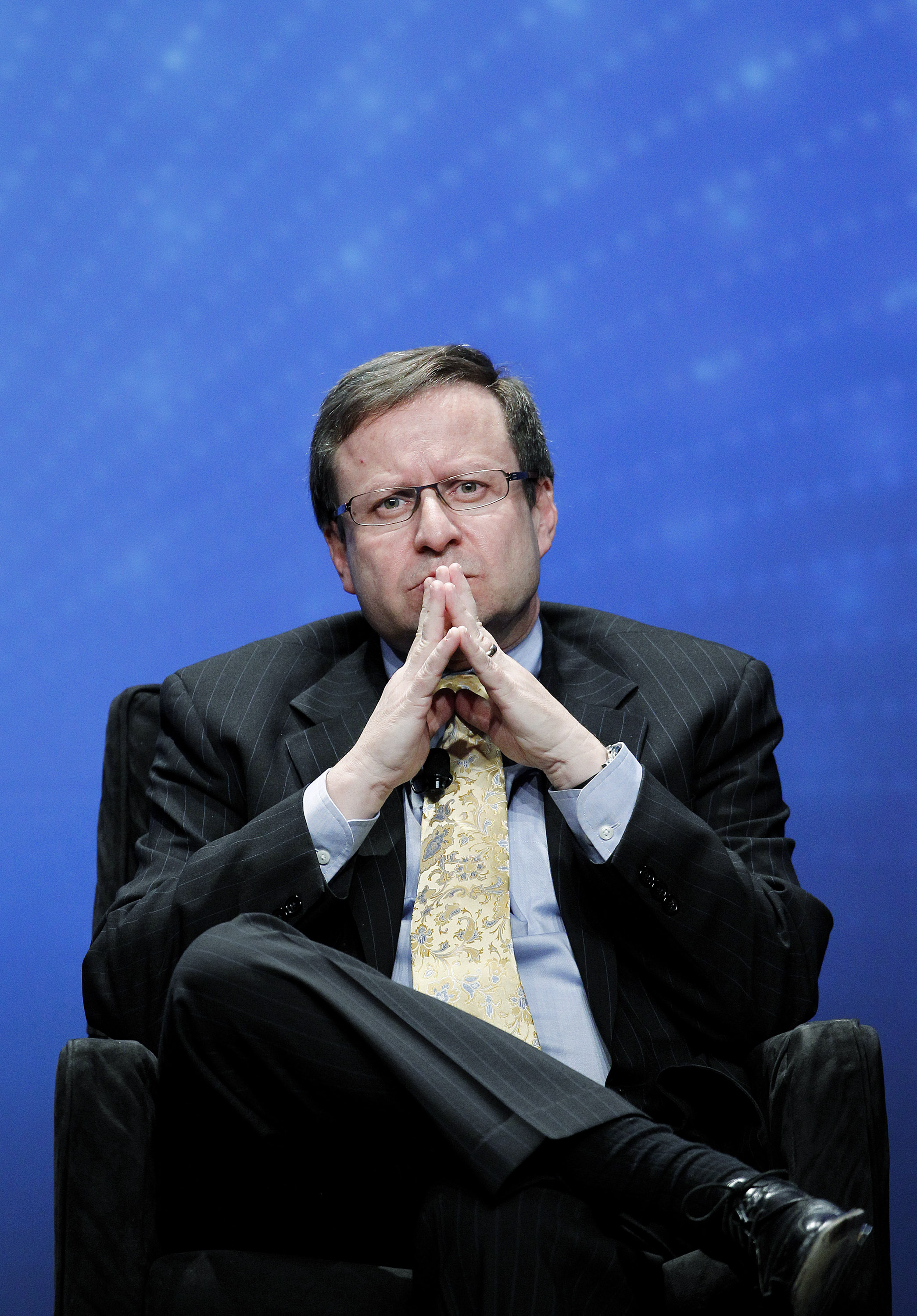 Steven Koonin, under secretary for science at the U.S. Department of Energy, listens during the 2011 CERAWEEK conference in Houston on March 11, 2011. 