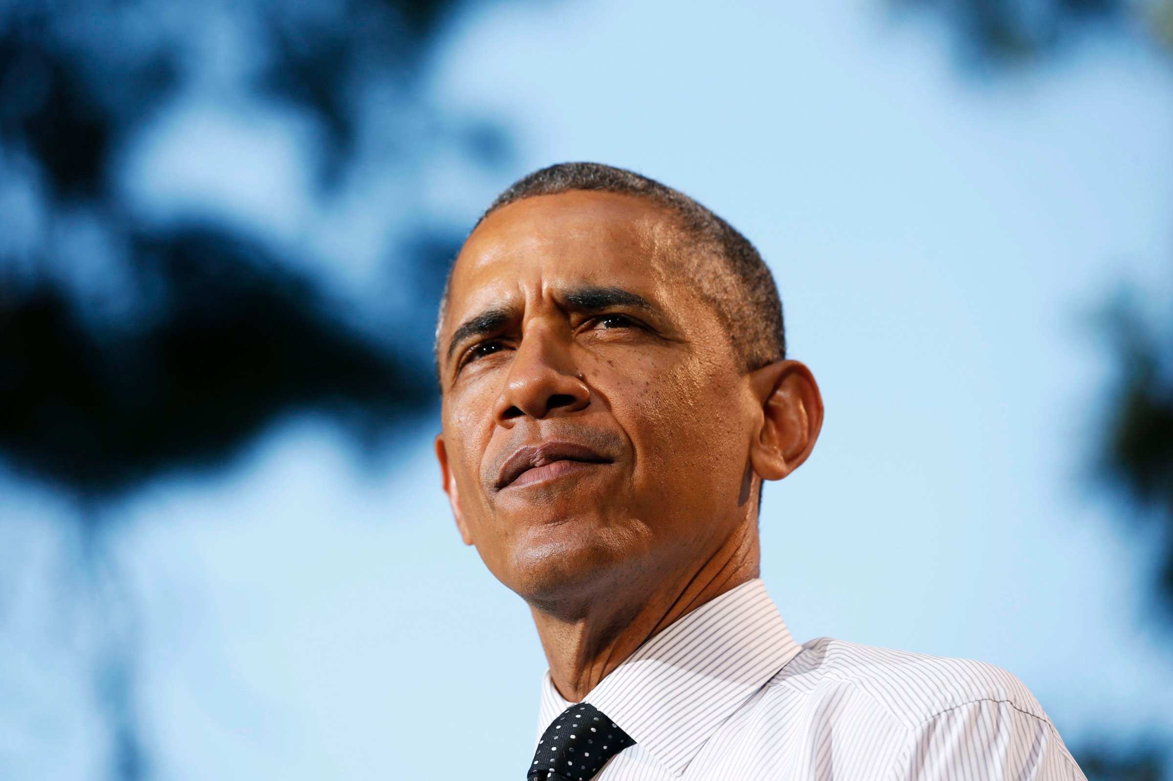 U.S. President Barack Obama speaks about the economy in Denver on July 9, 2014.