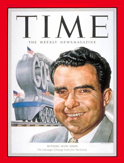 TIME Cover Aug. 25, 1952: Richard Nixon