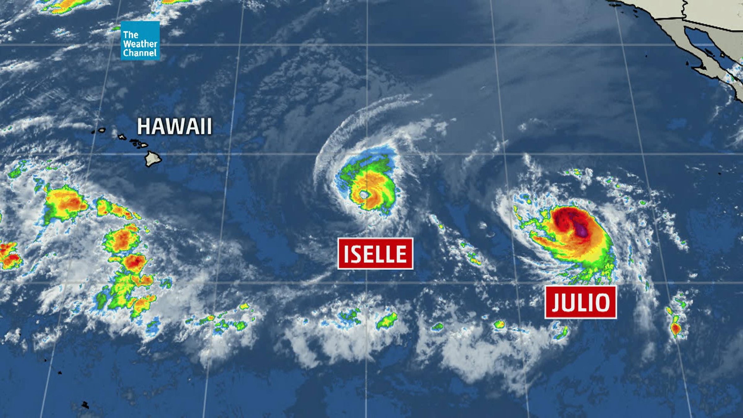 Hawaii Hurricane Iselle Julio