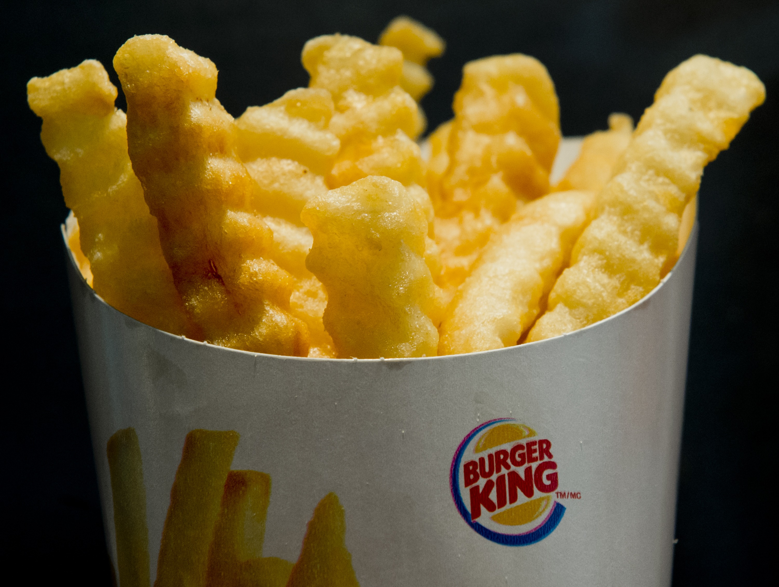Satisfries, a lower calorie and lower fat french fry from the fast food restaurant chain Burger King (SAUL LOEB—AFP/Getty Images)