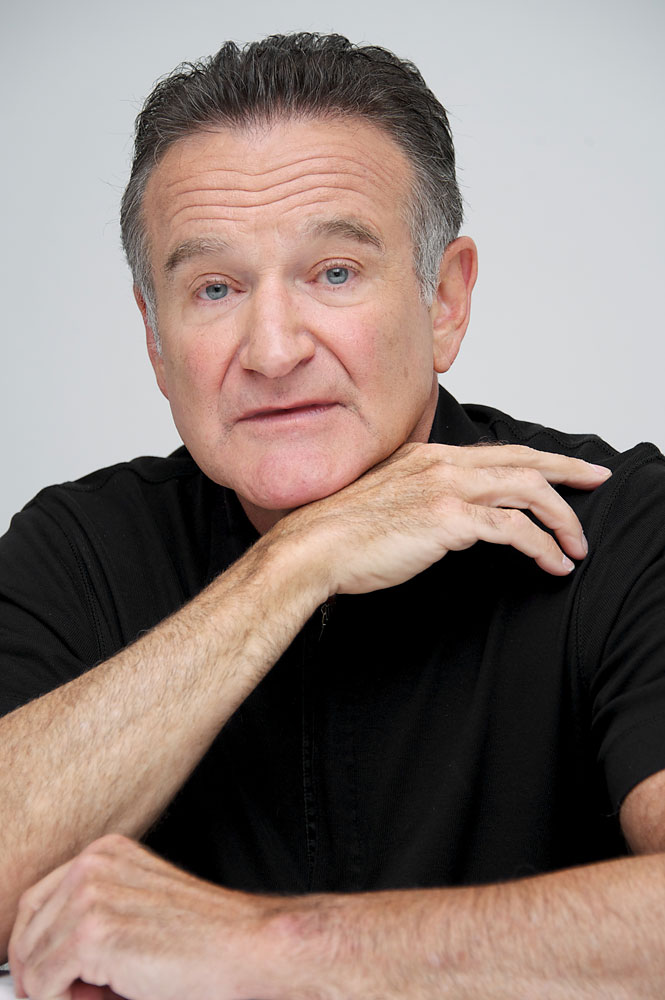 Robin Williams at "The Crazy Ones" Press Conference at the Four Seasons Hotel on Oct. 8, 2013 in Beverly Hills. (Vera Anderson—WireImage/Getty Images)
