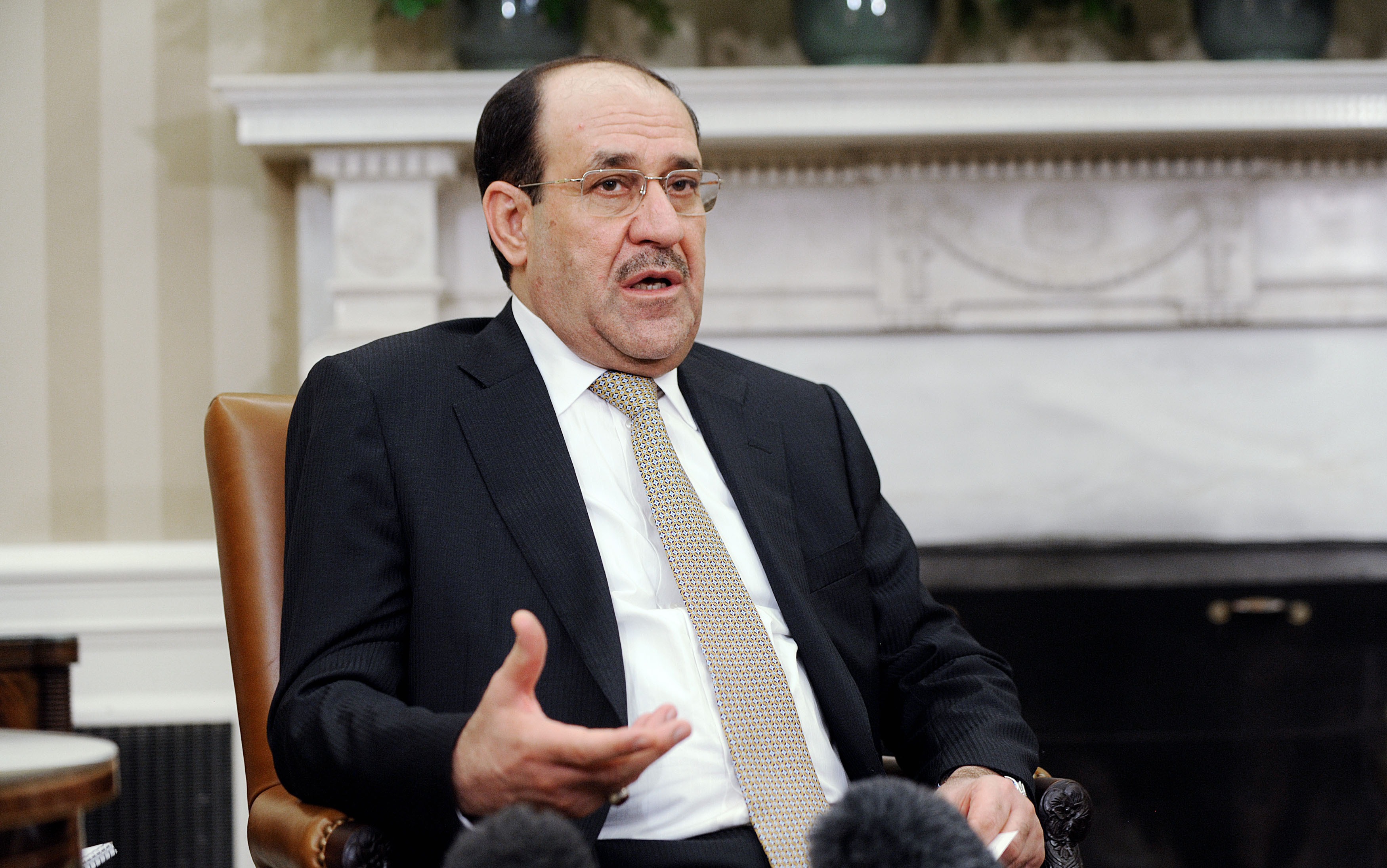 Obama Meets With Iraqi Prime Minister Nouri al-Maliki At White House