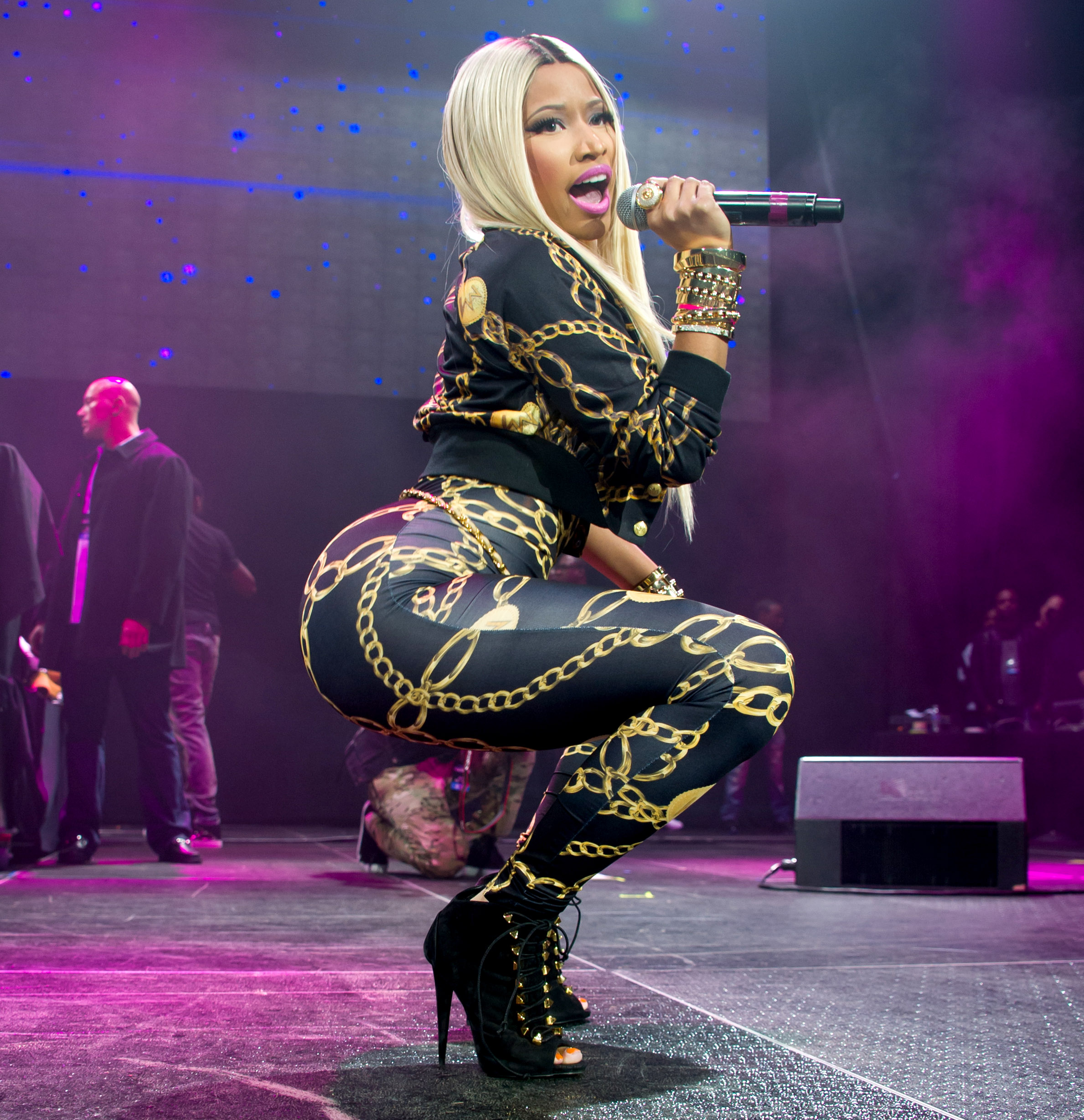 Rapper Nicki Minaj performs during Power 105.1 Powerhouse 2013 at Barclays Center on November 2, 2013 in the Brooklyn borough of New York City.