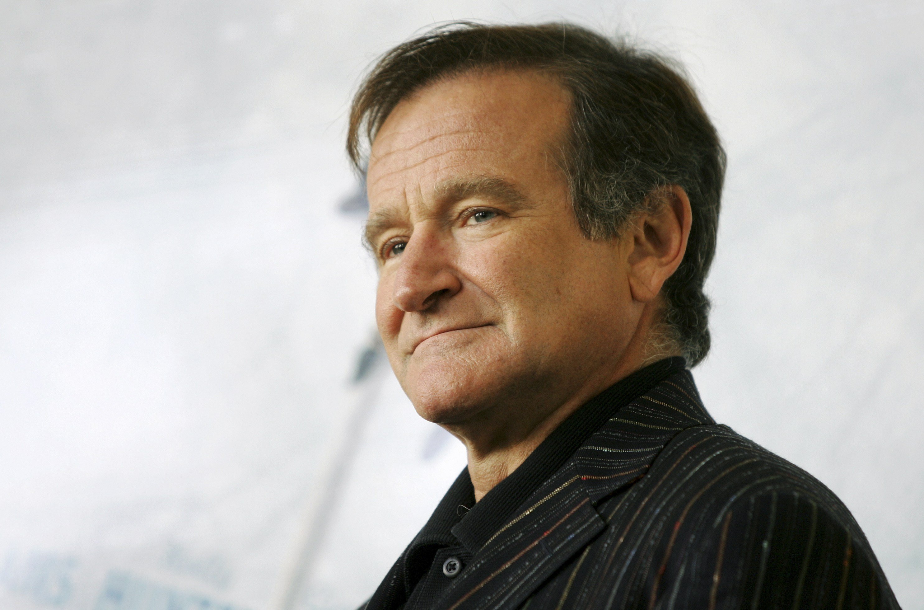 U.S. actor Robin Williams posing for photographers during a photo-call in Rome on Nov. 15, 2005. 