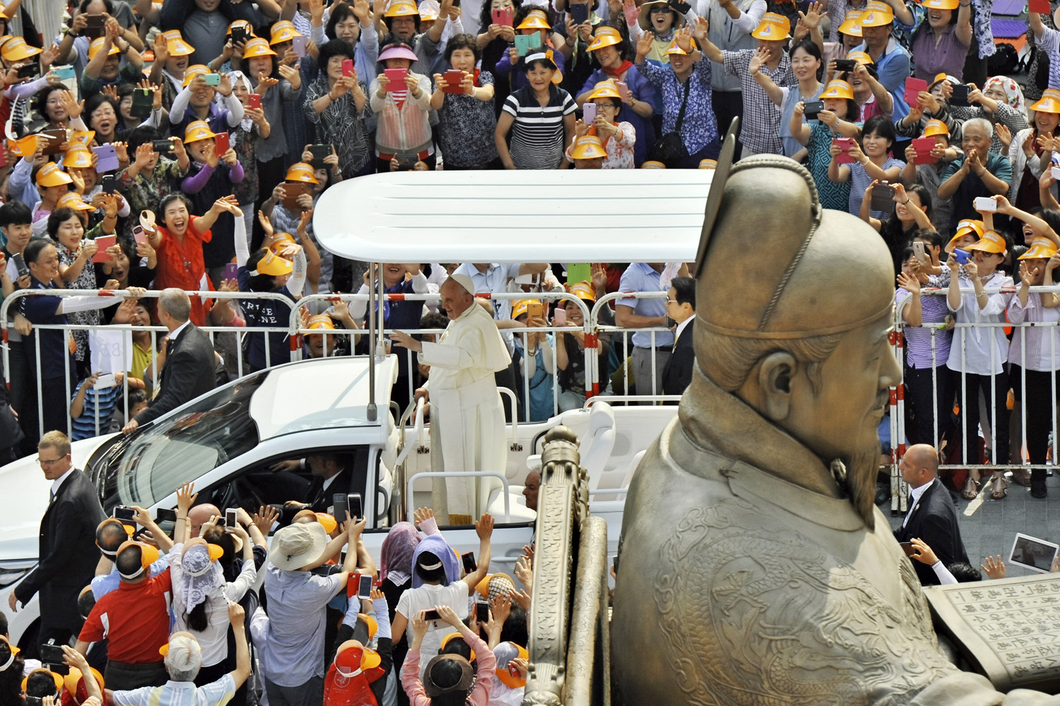 POPE FRANCIS BEATIFICATION OF 124 KOREAN MARTYRS IN SOUTH KOREA