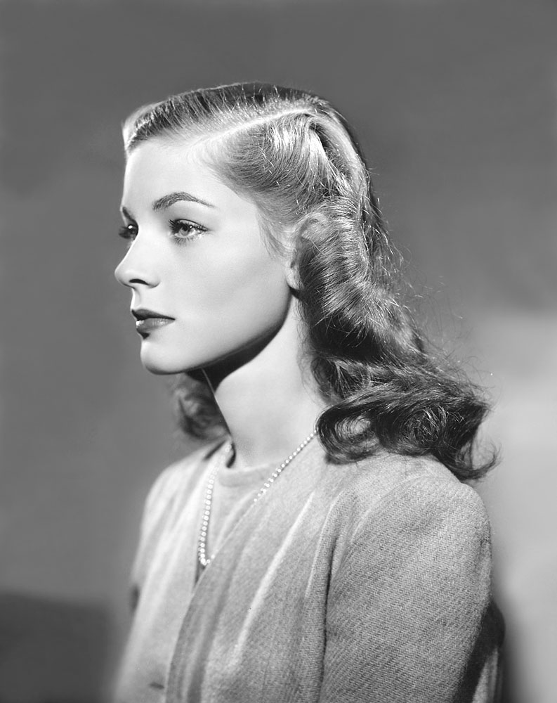 American actress Lauren Bacall