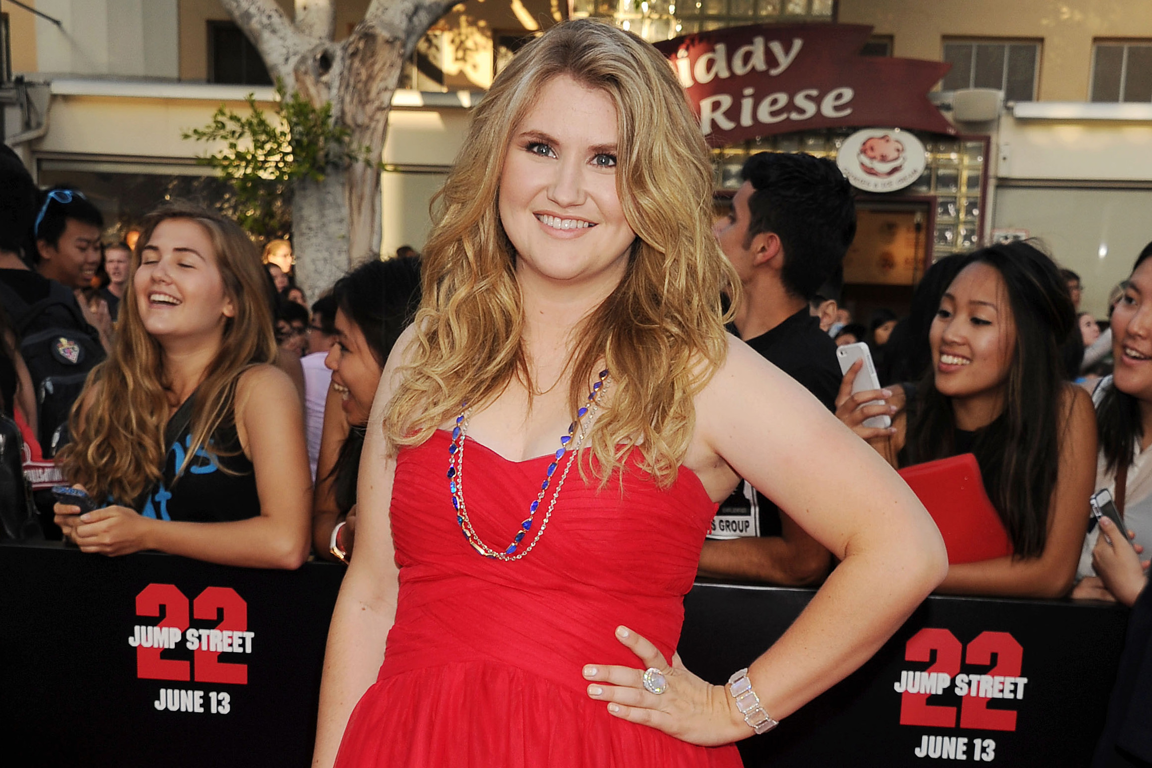 Actress Jillian Bell arrives at the Los Angeles premiere of '22 Jump Street' at Regency Village Theatre on June 10, 2014 in Westwood, California. (Jeffrey Mayer—WireImage)