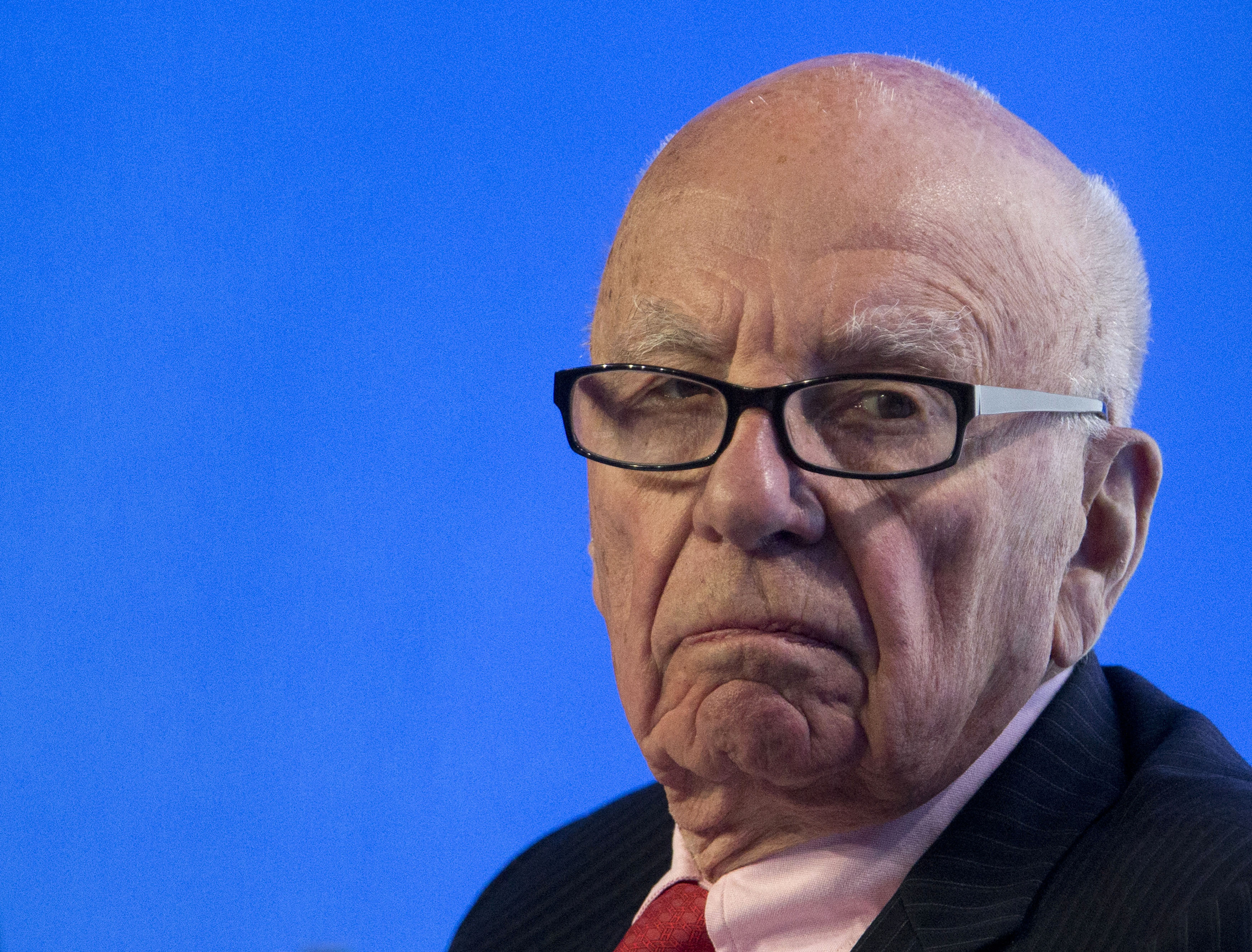 Rupert Murdoch, Executive Chairman News Corporation looks on during a panel discussion at the B20 meeting of company CEO's on July 17, 2014 in Sydney, Australia. (Pool—Getty Images)