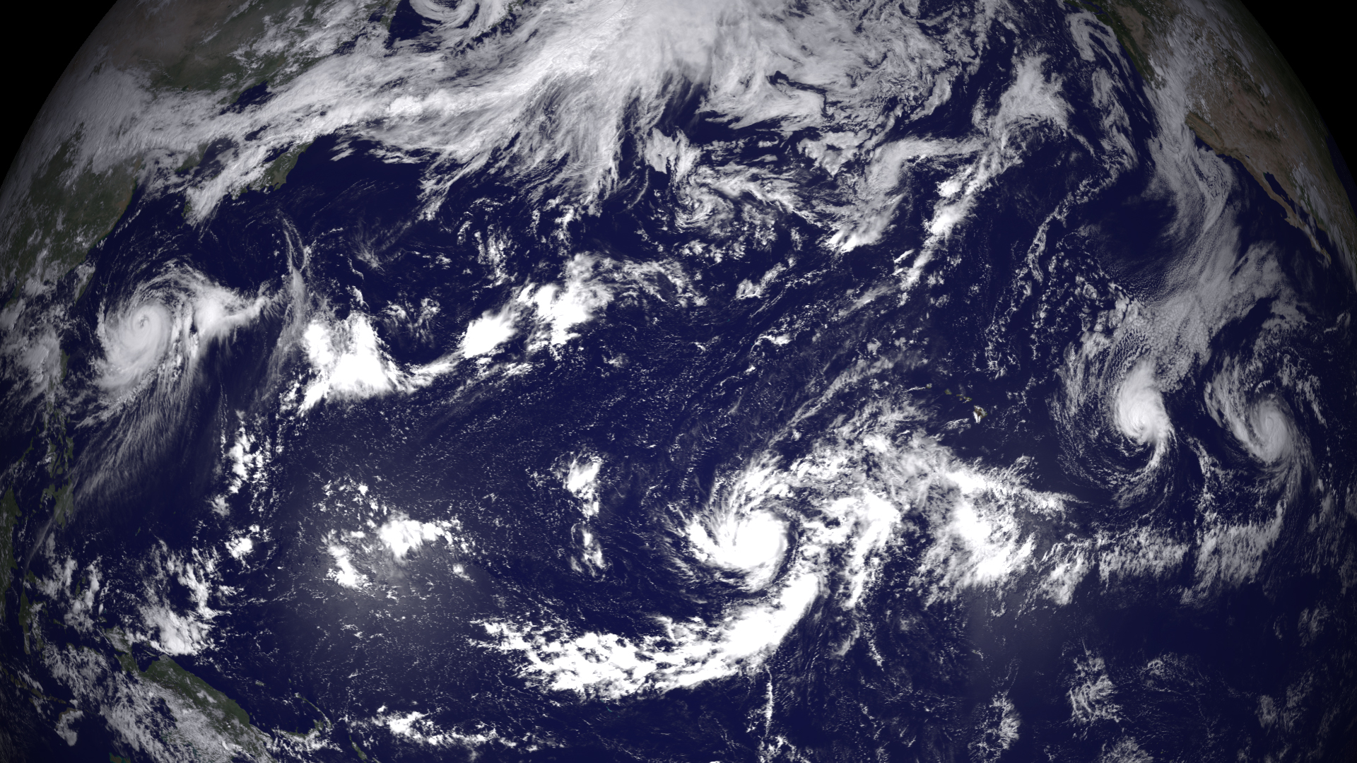 Hawaii Braces For Multiple Hurricanes