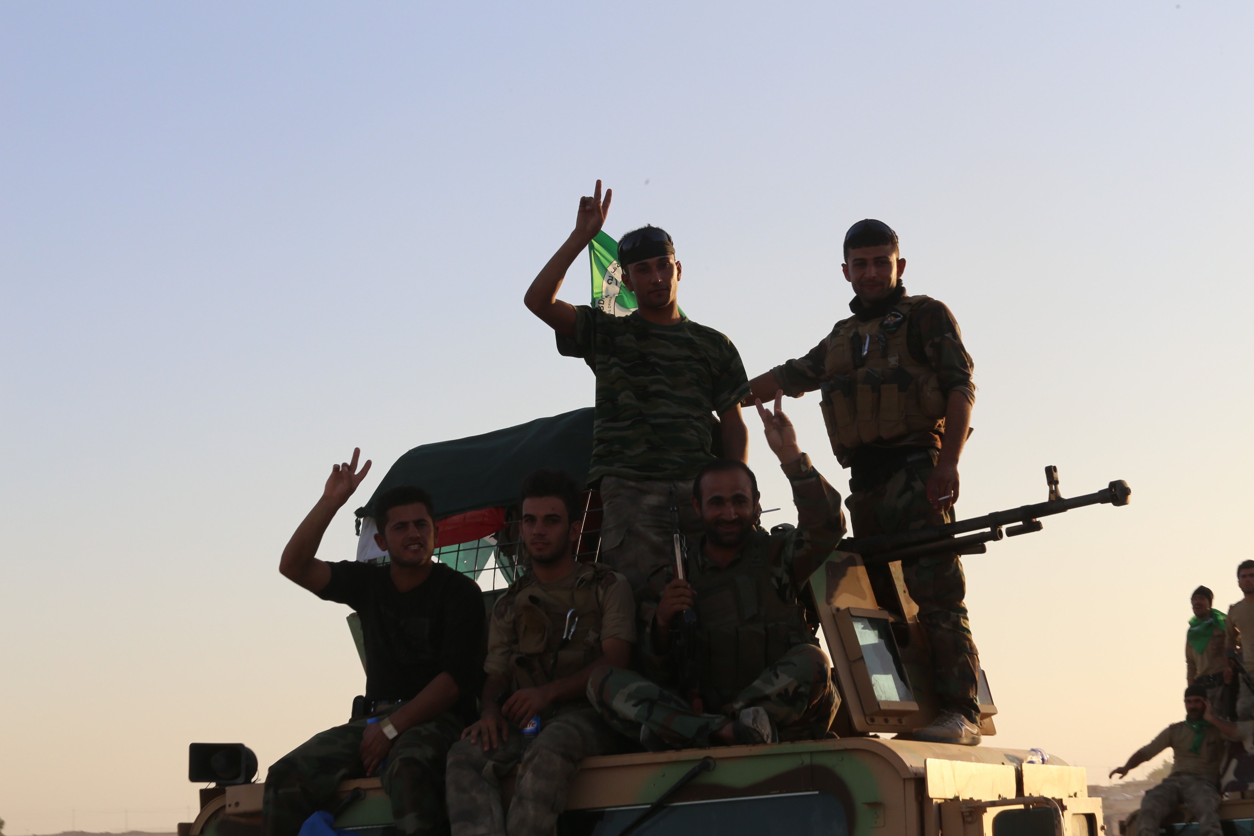 Peshmerga forces enter Makhmur