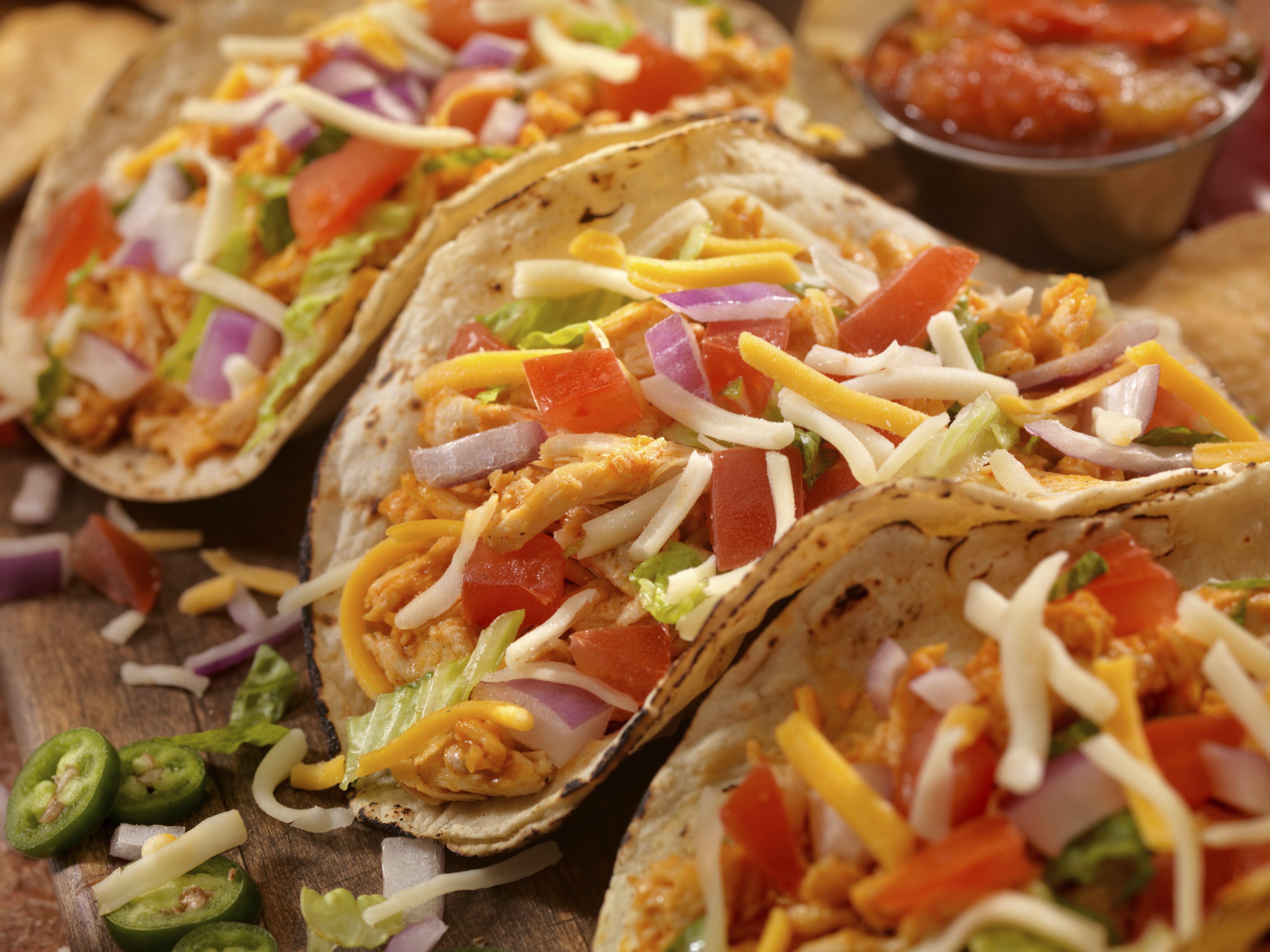 Soft Chicken Tacos (Getty Images)
