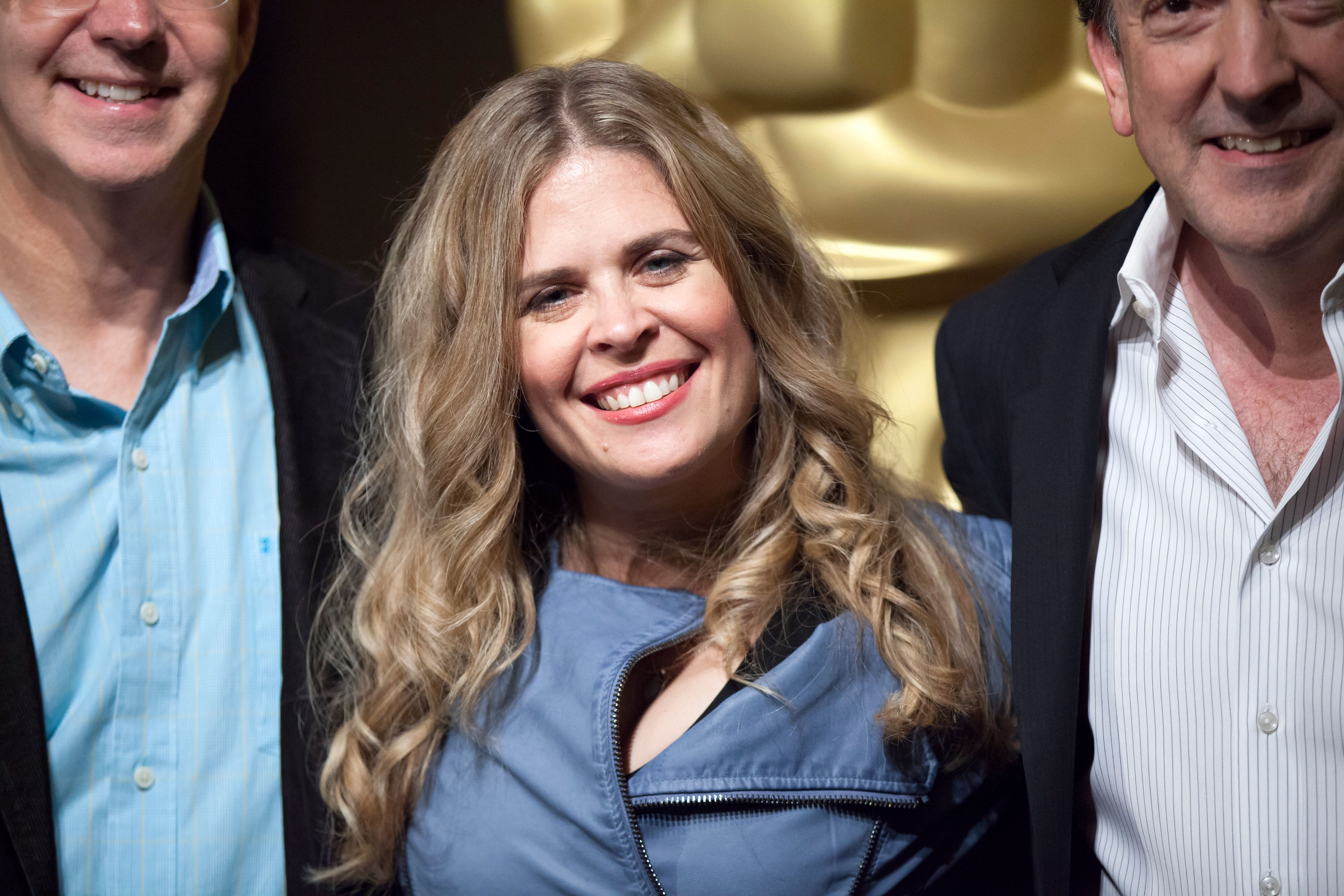 Jennifer Lee arrives for the 86th Annual Academy Awards Oscar Week Celebration of Animated Features (Gabriel Olsen&mdash;Getty Images)