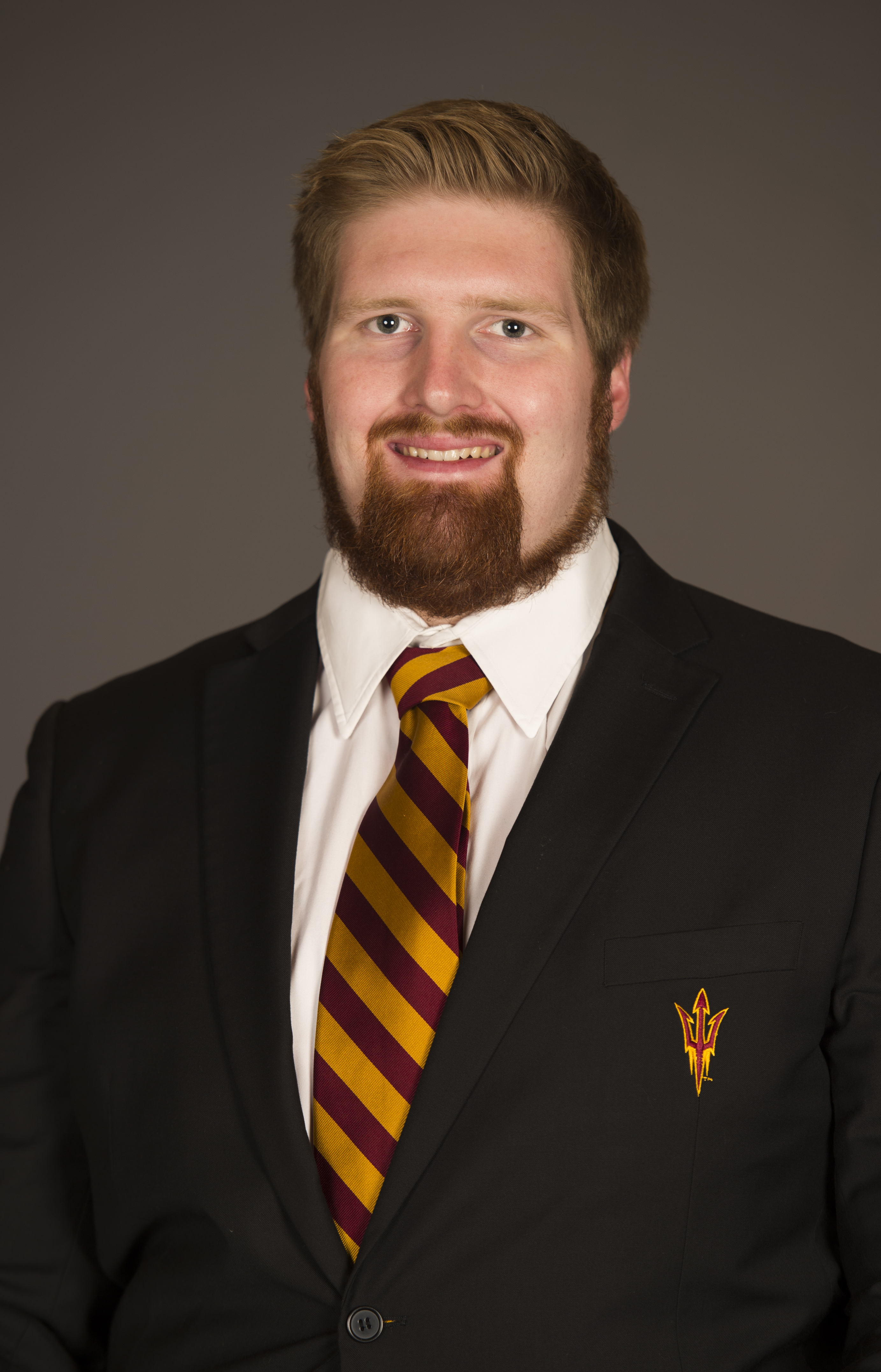 Edward "Chip" Sarafin in Phoenix. Arizona State University outside linebacker Sarafin has told a local magazine he is gay, making him the first active Division I football player to come out (Arizon State University/AP)