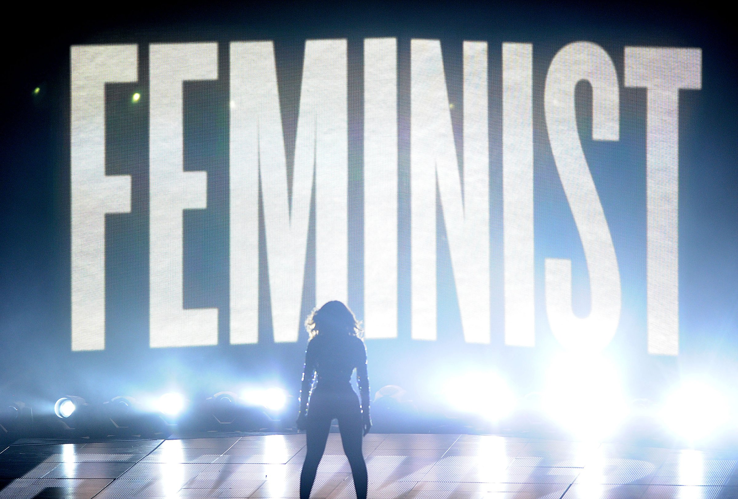 Beyonce performs onstage at the 2014 MTV Video Music Awards at The Forum on August 24, 2014 in Inglewood, Calif.