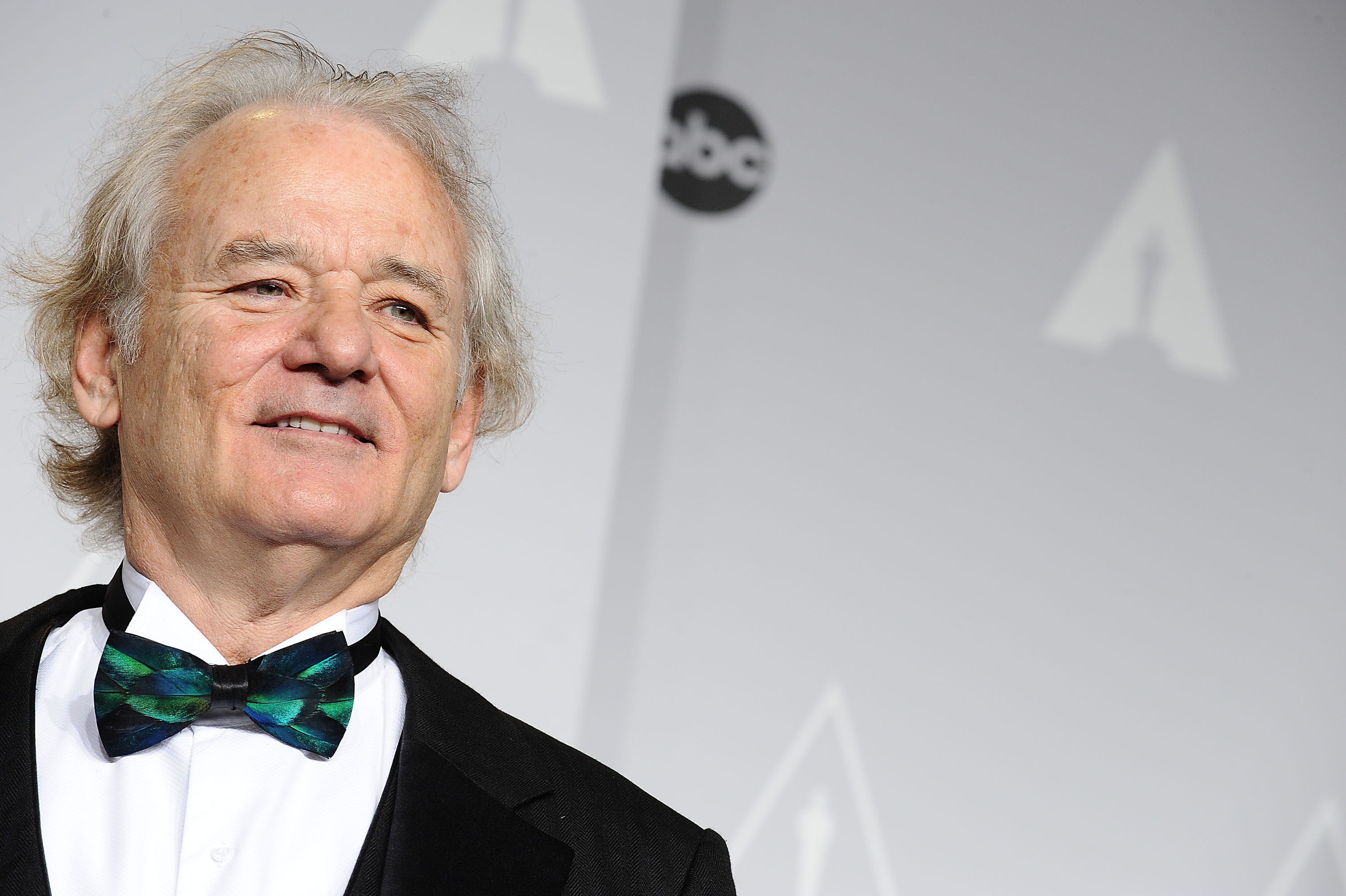 Actor Bill Murray poses in the press room at the 86th annual Academy Awards at Dolby Theatre on March 2, 2014 in Hollywood, California. (Jason LaVeris—WireImage)