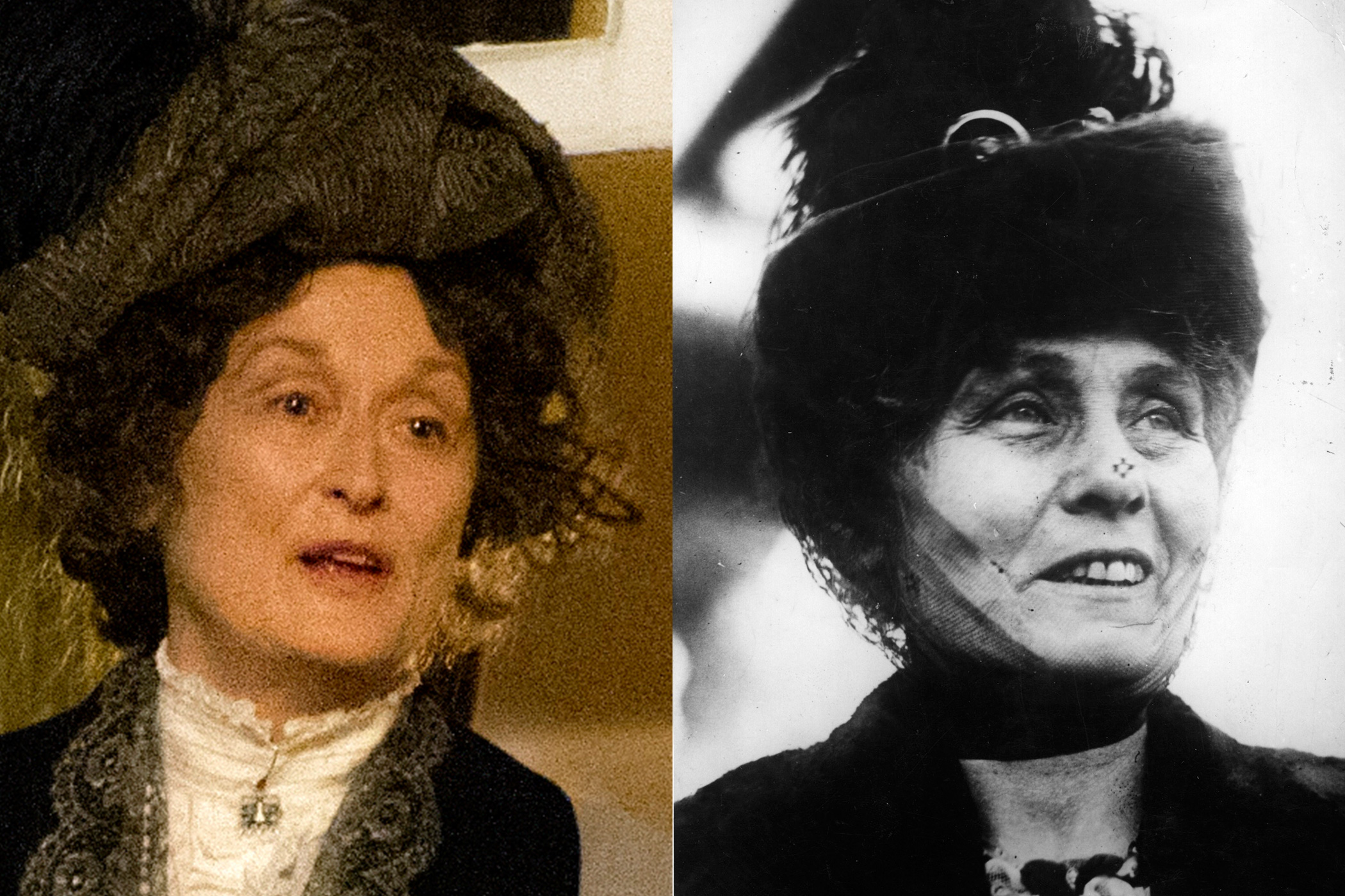 Meryl Streep plays Emmeline Pankhurst in Suffragette