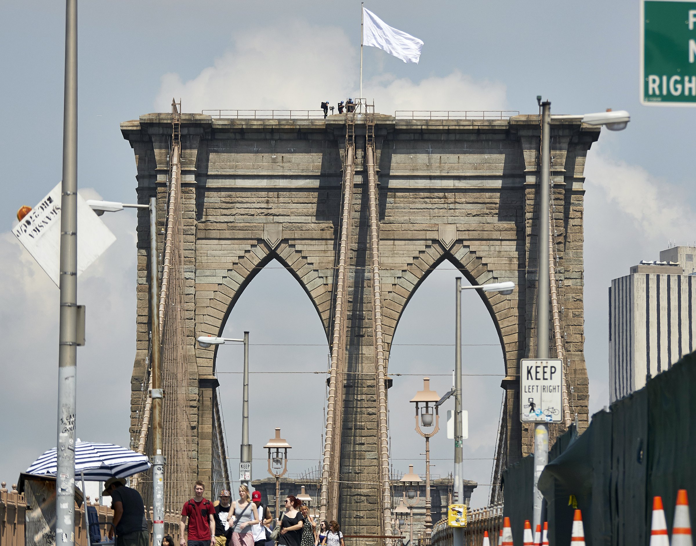 Brooklyn Bridge Flags