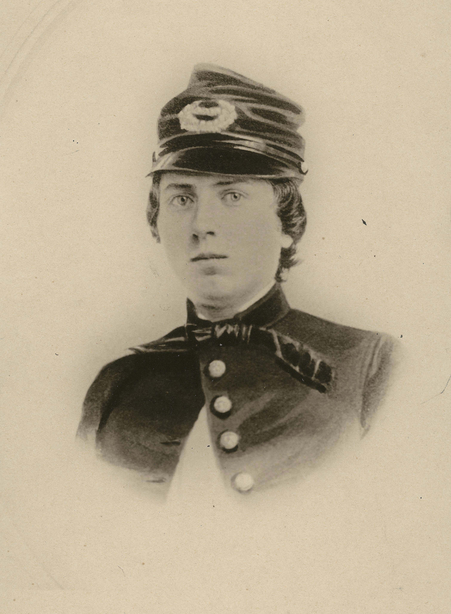 This undated photo provided by the Wisconsin Historical Society shows First Lieutenant Alonzo Cushing (AP)