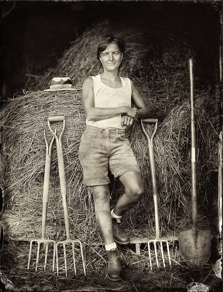As a child, Bail swore she would escape the dairy farming life of her German parents. But it was too deep in her blood. After stints in Germany, California, and Canada, she landed in the Hudson Valley, where she and her partner raise cows and fruit on Threshold Farm’s 45 biodynamic acres. “I hope I die like my father died,” she says. “Right up in that barn, throwing hay out. That’s a beautiful way to go, with your animals around you.”