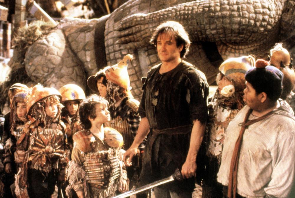 Robin Williams in Hook in 1991 (Sony PIctures Entertainment)