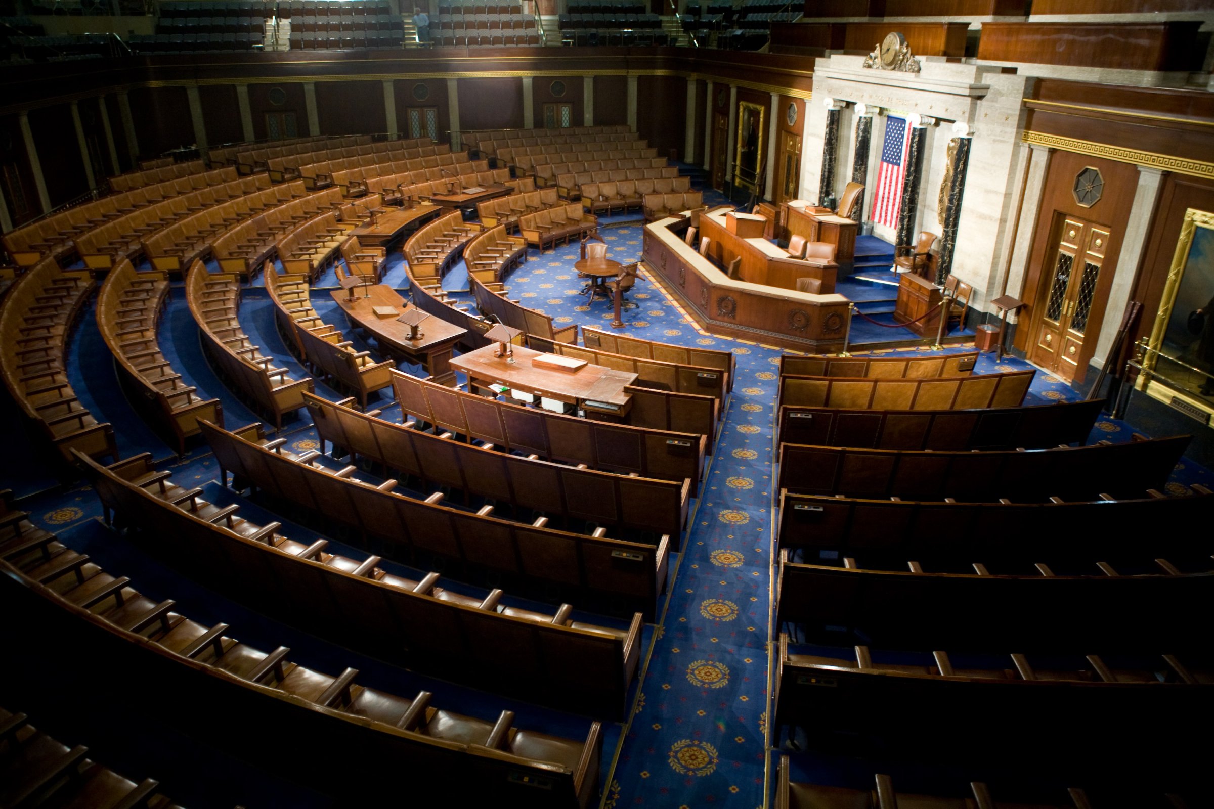 The U.S. House of Representatives chamber is seen December 8, 2008 in Washington.