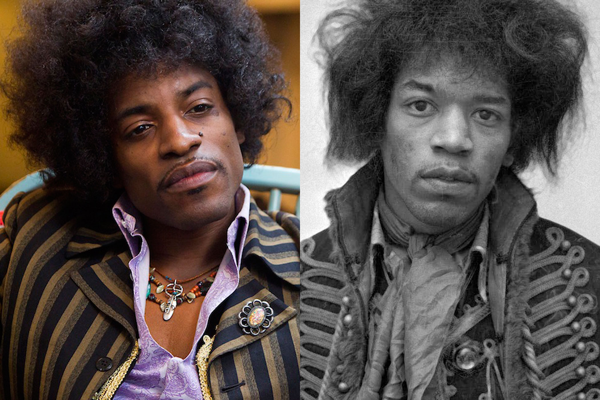 André Benjamin plays Jimi Hendrix in All Is By My Side