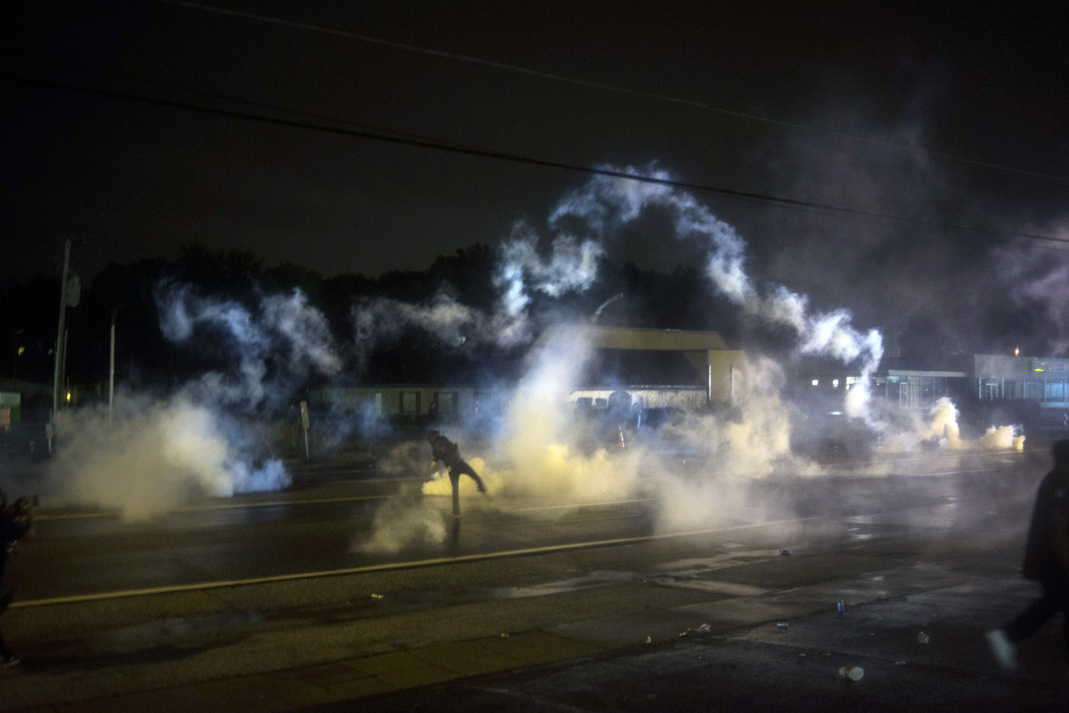 Ferguson Jon Lowenstein Teargas