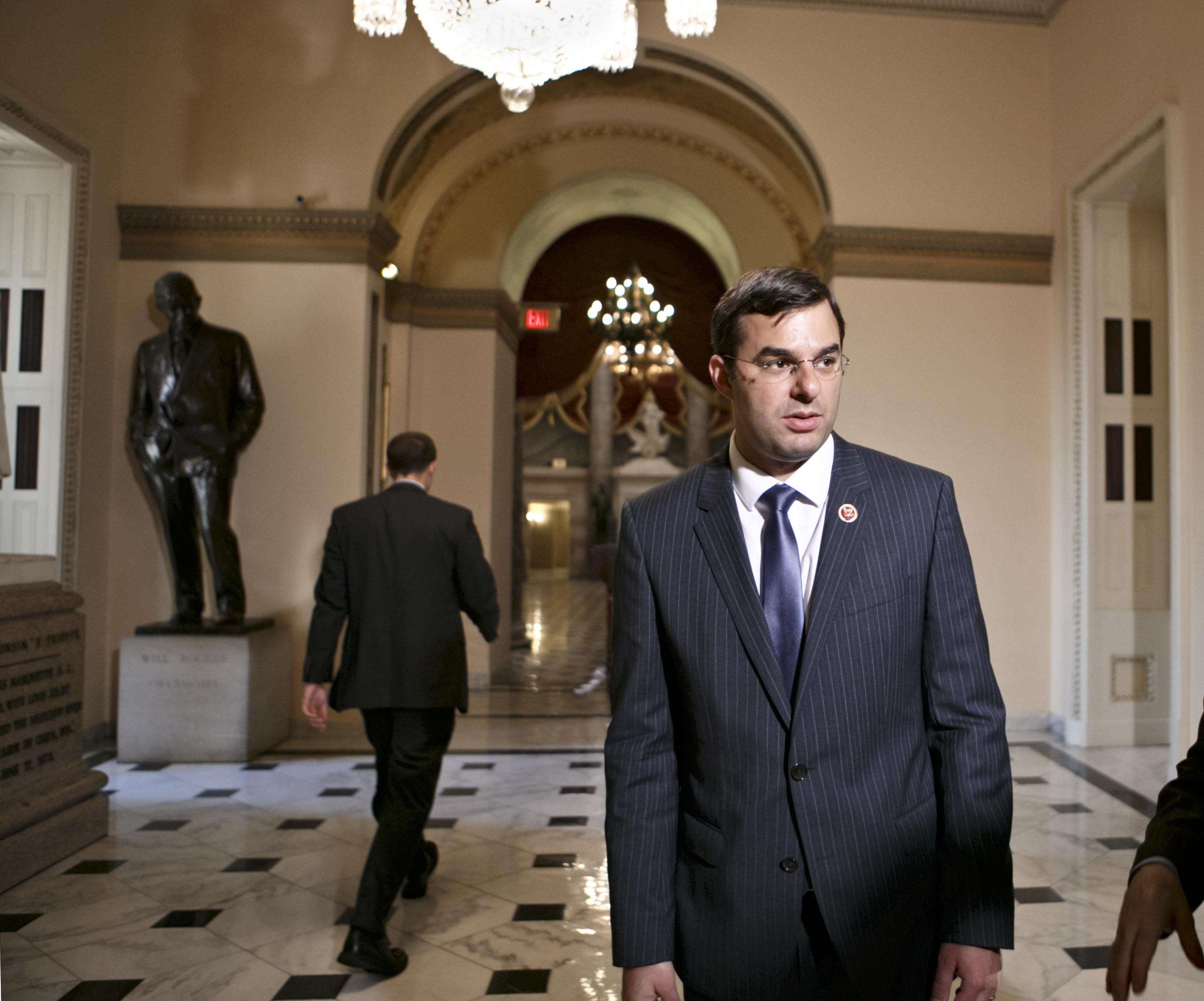 Rep. Justin Amash, R-Mich., at the Capitol on July 24, 2013. (J. Scott Applewhite—AP)