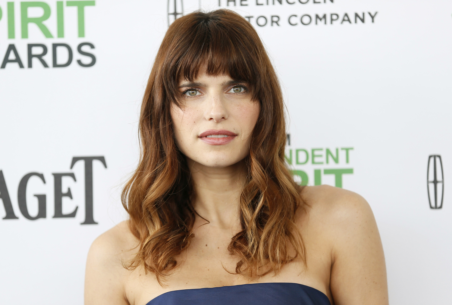 Actress Lake Bell arrives at the 2014 Film Independent Spirit Awards in Santa Monica