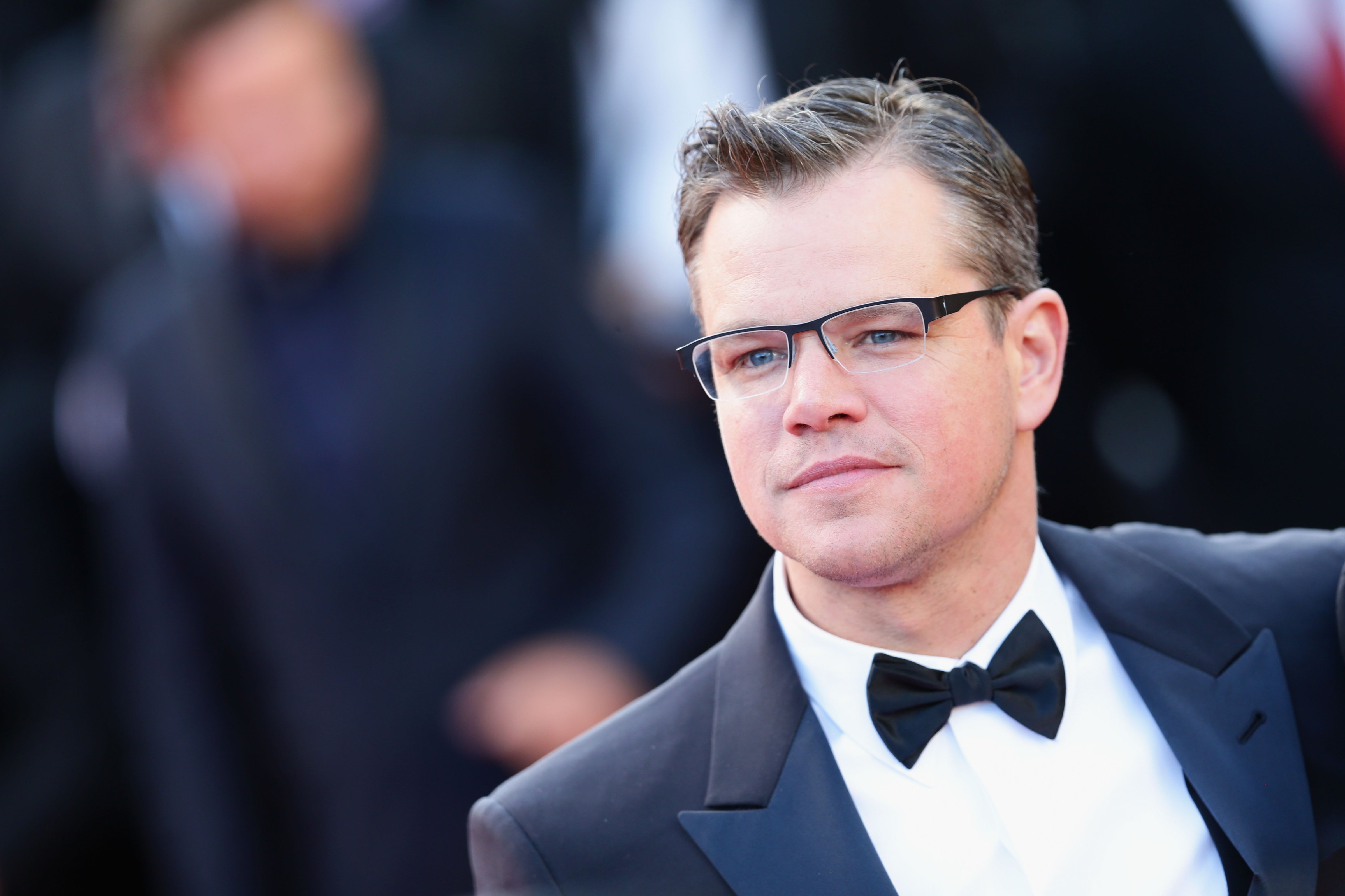 Actor Matt Damon attends the 'Behind The Candelabra' premiere during The 66th Annual Cannes Film Festival at Theatre Lumiere on May 21, 2013 in Cannes, France. (Vittorio Zunino Celotto—Getty Images)