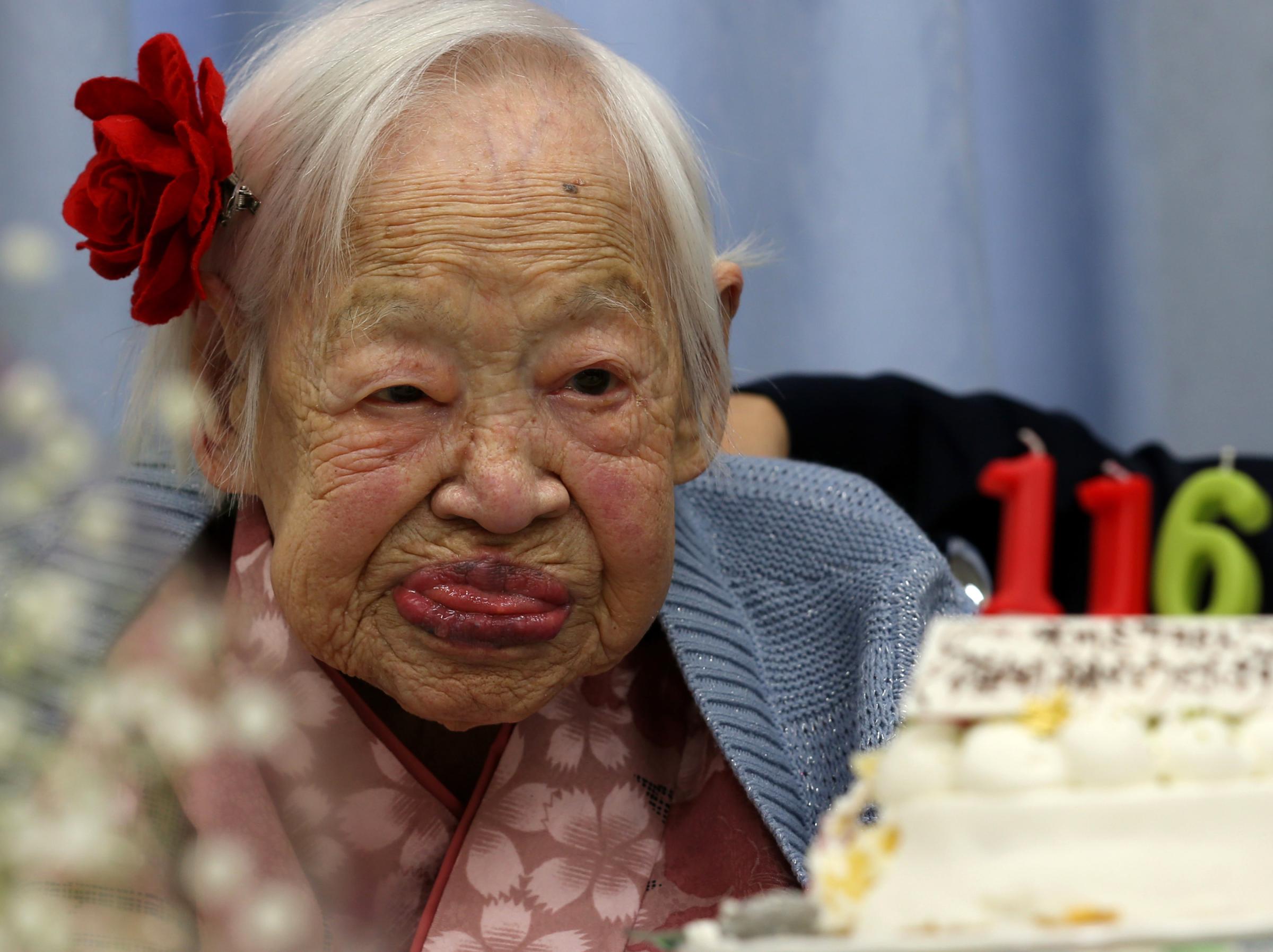 World's Oldest Japanese Woman Turns 116