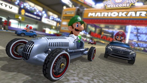 Mario Kart 8 Mercedes
