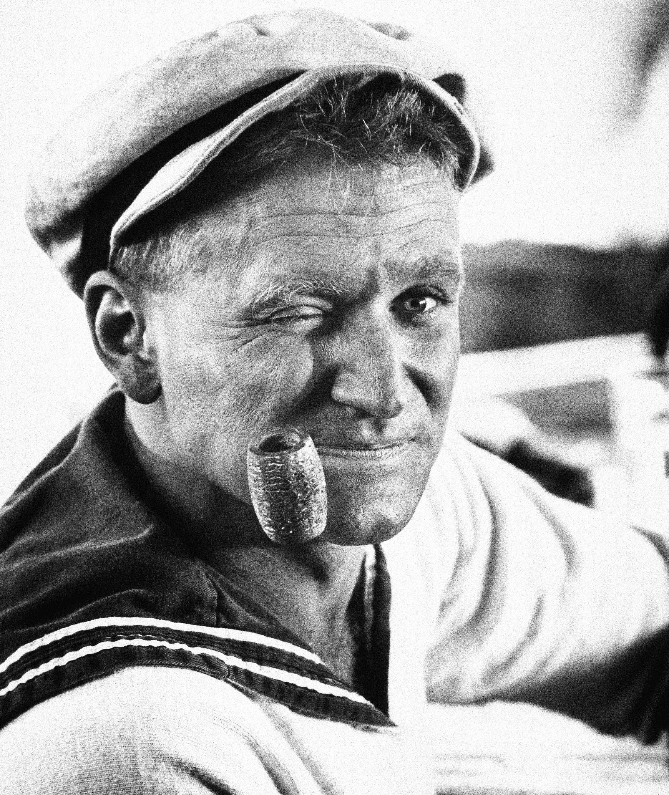 Actor Robin Williams, shown in character as Popeye in Dec., 1980. (Paramount/AP)