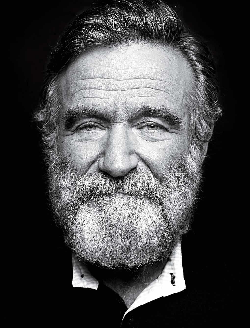 Robin Williams Portrait by Peter Hapak for TIME