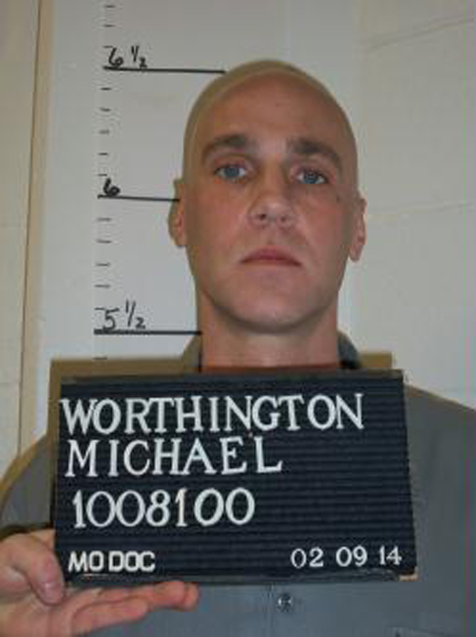 Michael Worthington, convicted in the 1995 rape and murder of a St. Louis woman, is scheduled to be executed Wednesday. (Reuters—Missouri Department of Corrections)