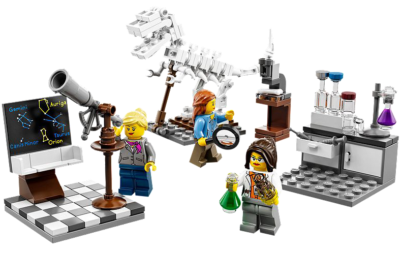 LEGO Female Scientists