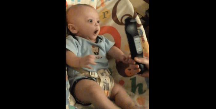 Baby Boy Goes Crazy Over Remote Control | Time