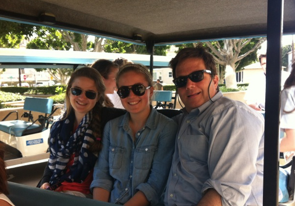 Rob Mathias, CEO of Ogilvy PR North America, with his daughters (Rob Mathias)