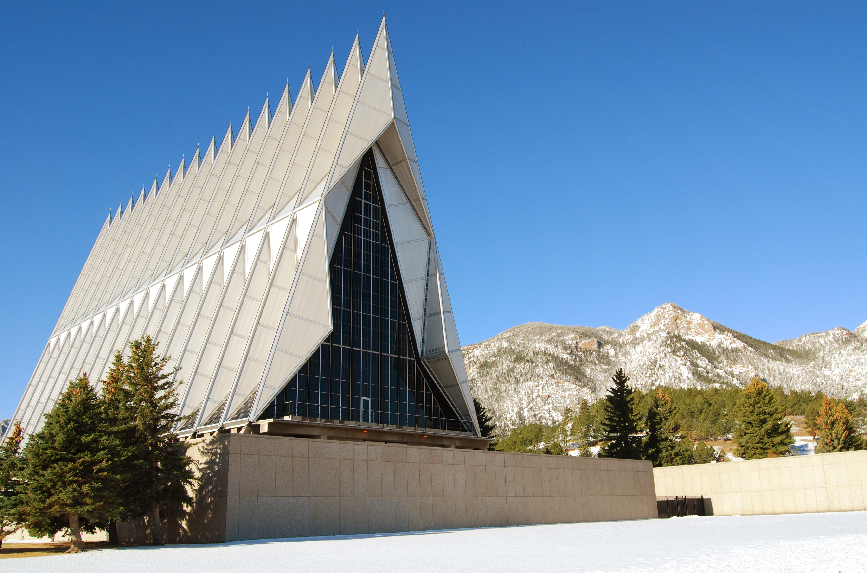 The Cadet Chapel at the U.S. Air Force Academy in Colorado Springs, Colo. (Staff Sgt. Don Branum / Air Force)