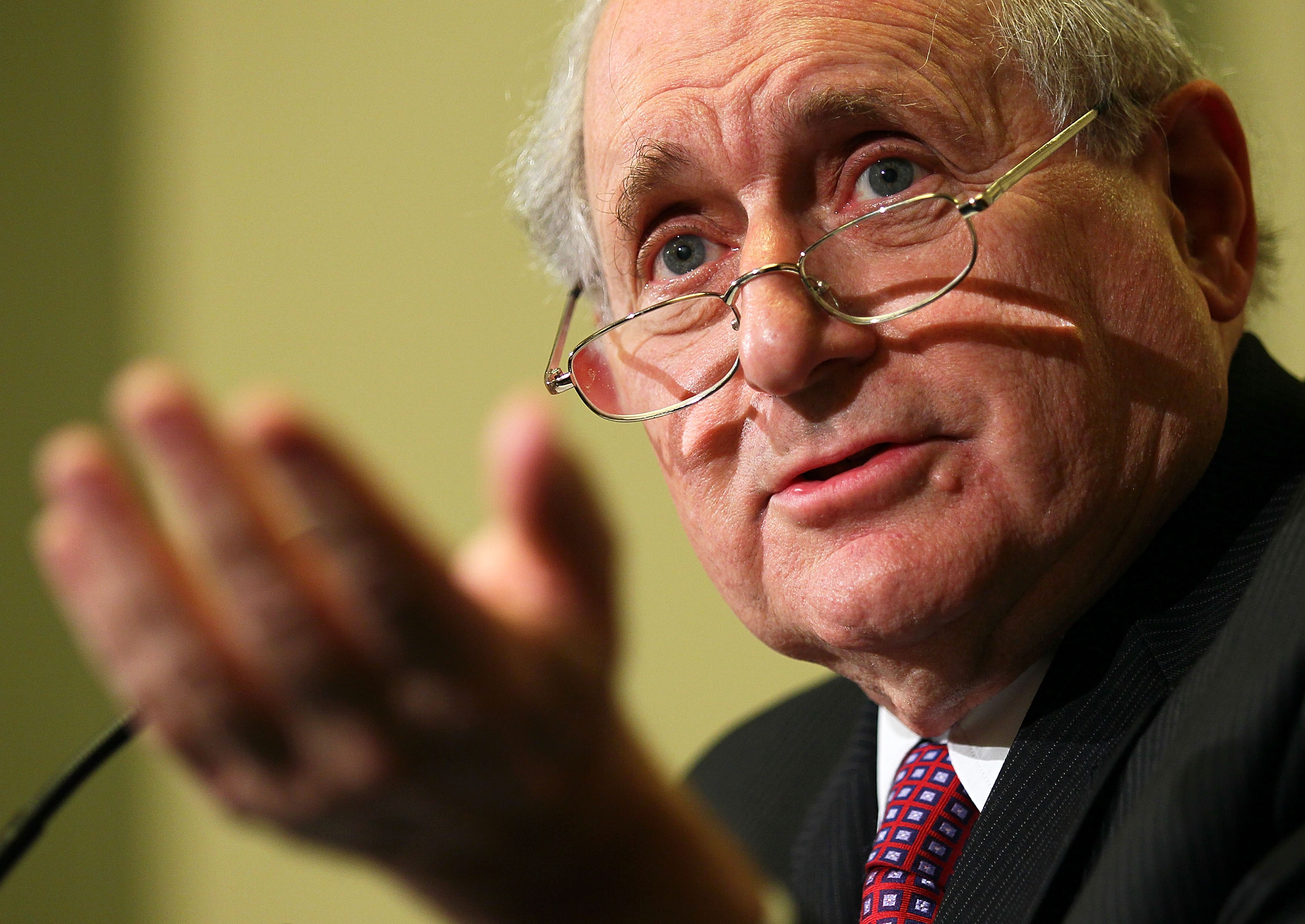 Carl Levin, retiring chairman of the armed services committee, thinks Americans have a "distorted" view of what the U.S. has accomplished in Afghanistan. (Alex Wong / Getty Images)