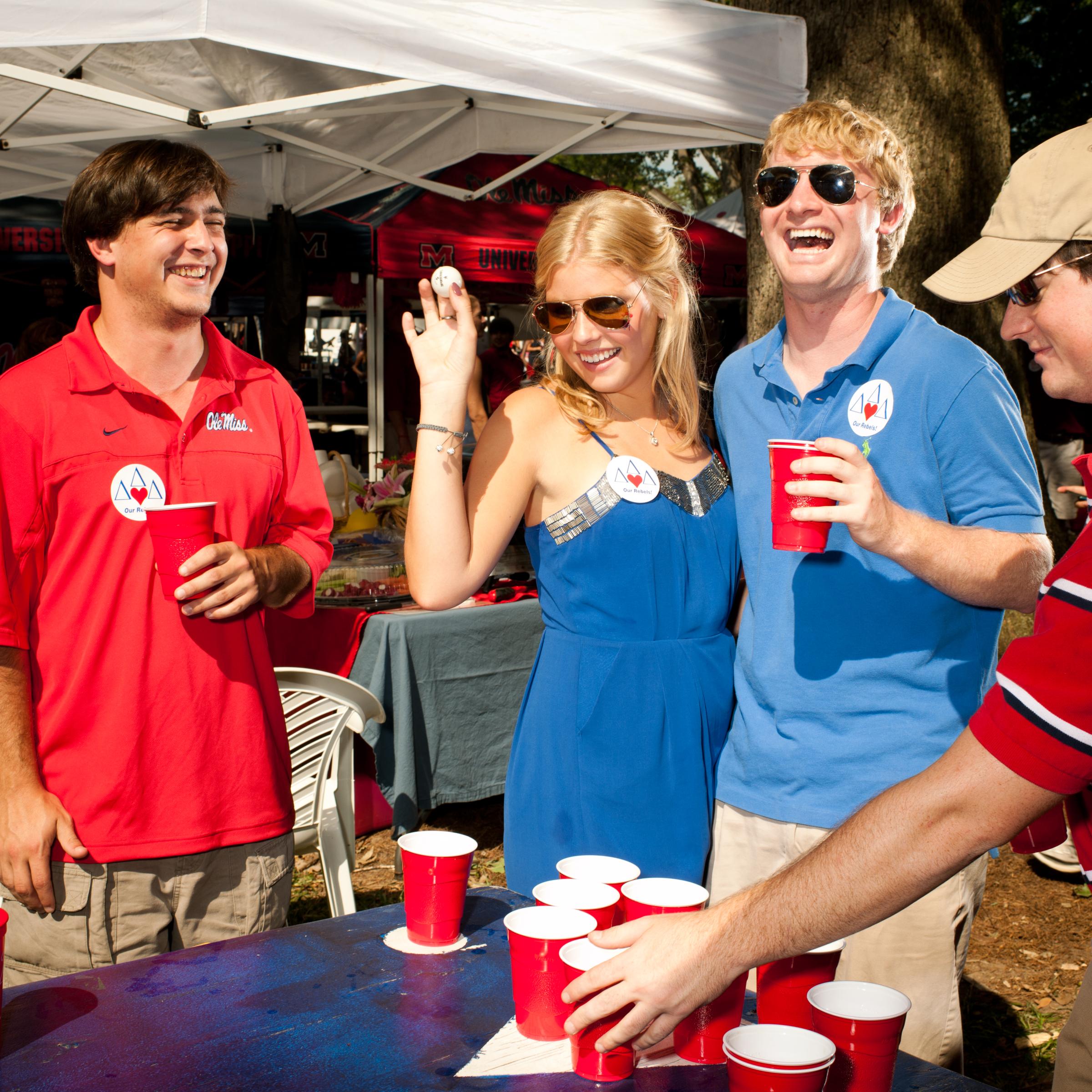 Ole Miss tailgaters