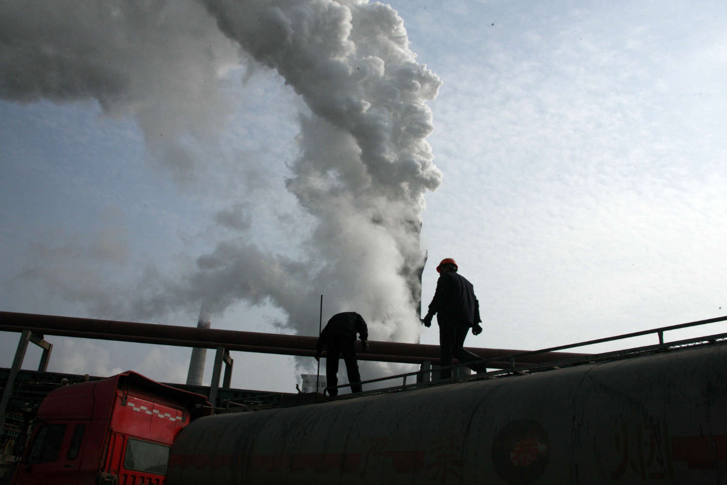 Coal powers China today, but that may be changing (STR/AFP/Getty Images)