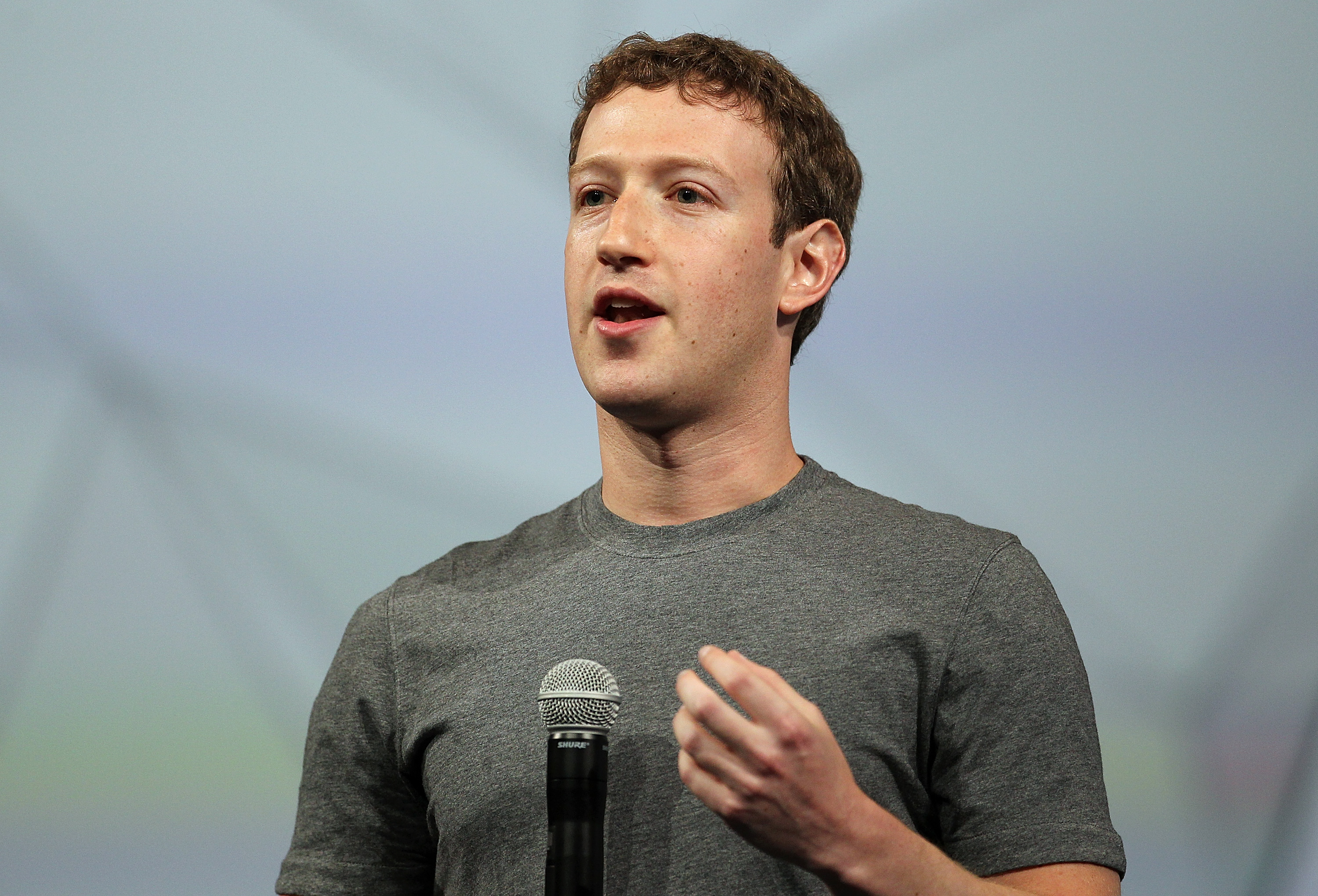 Facebook CEO Mark Zuckerberg (Justin Sullivan—Getty Images)