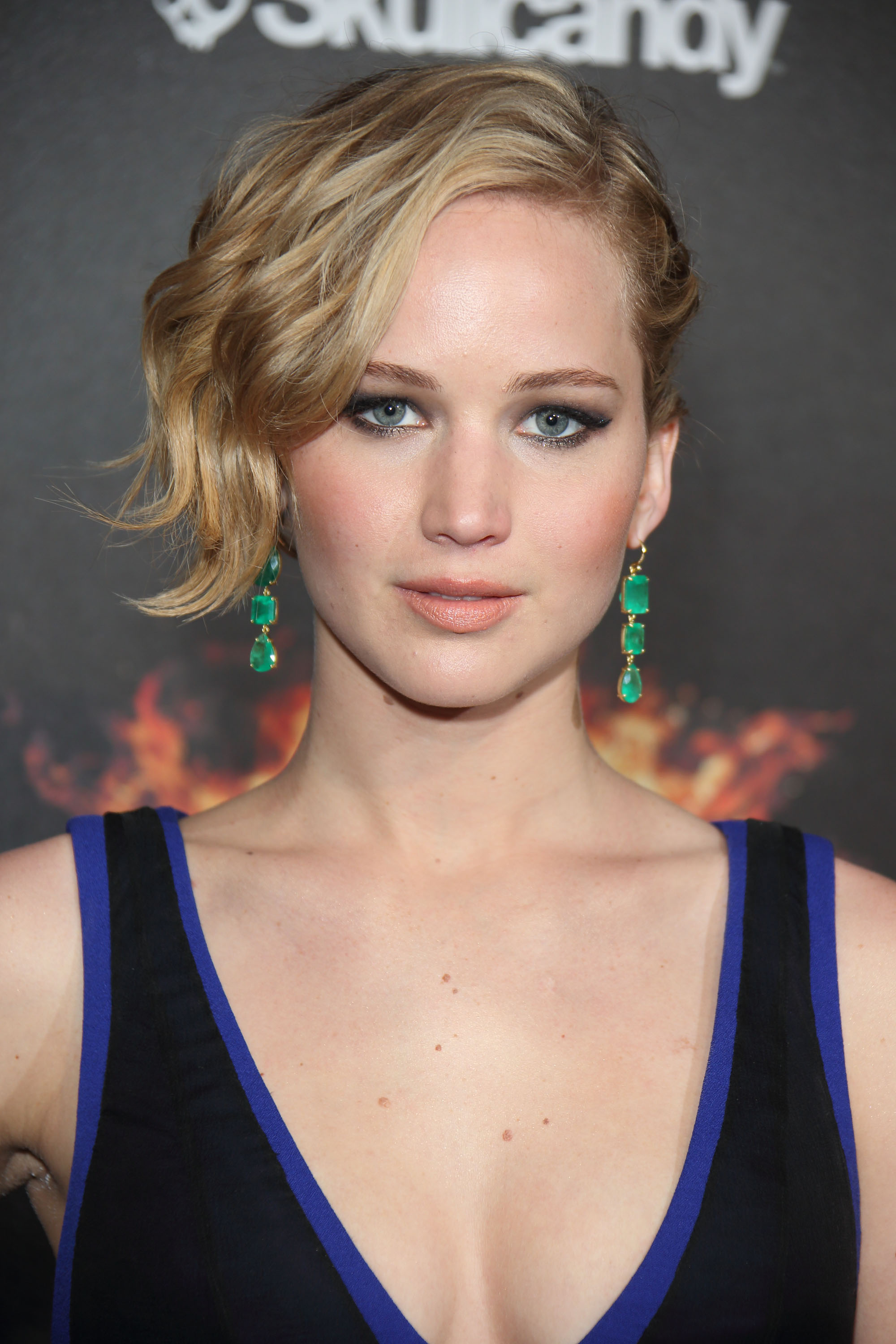 Jennifer Lawrence attends the "The Hunger Games: Mockingjay Part 1"  party  at the 67th Annual Cannes Film Festival on May 17, 2014 in Cannes, France. (Mike Marsland&mdash;WireImage)