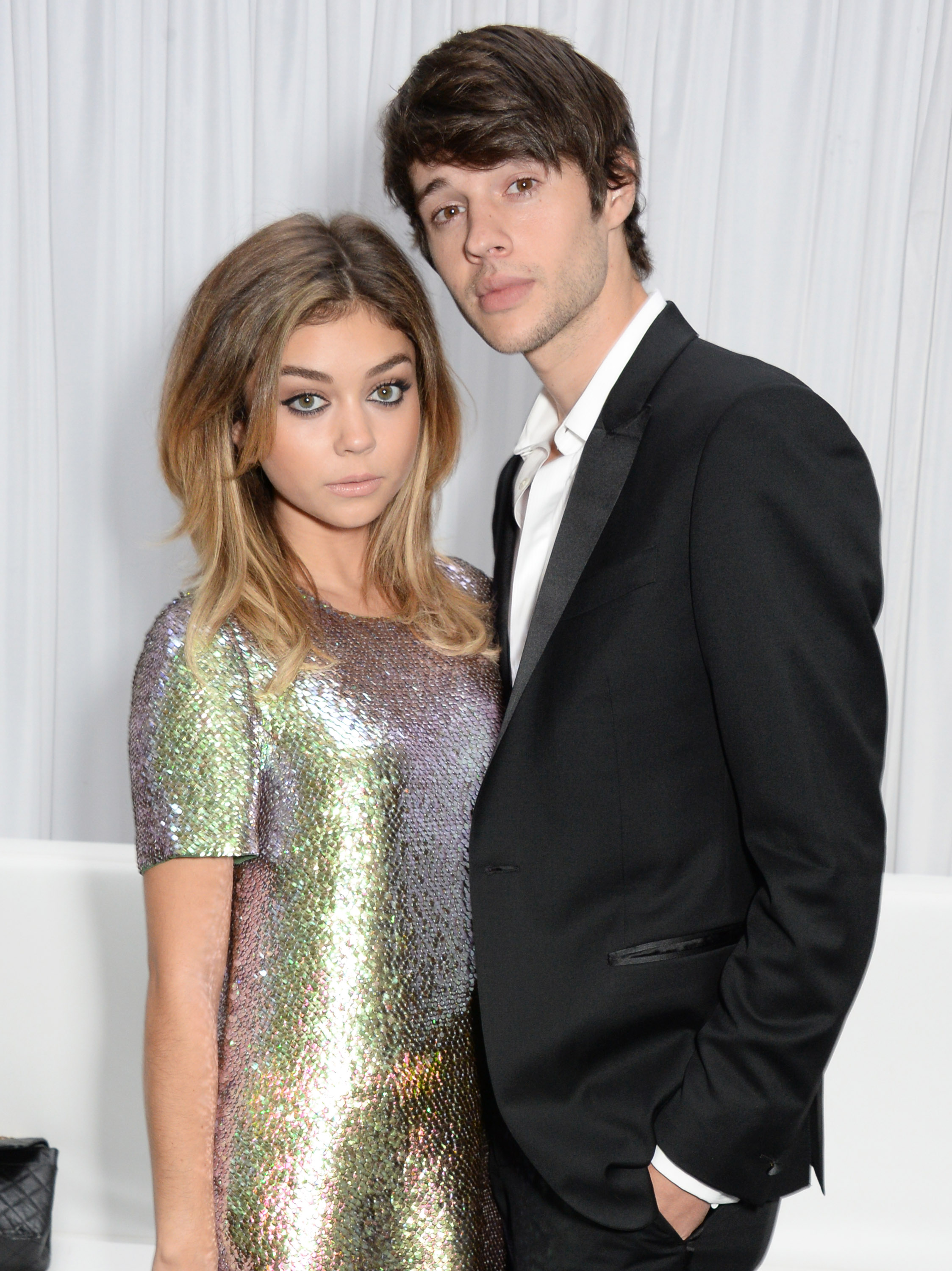 Sarah Hyland (L) and Matt Prokop attend the Glamour Women of the Year Awards in Berkeley Square Gardens on June 3, 2014 in London, England. (David M. Benett&amp;mdash;Getty Images)