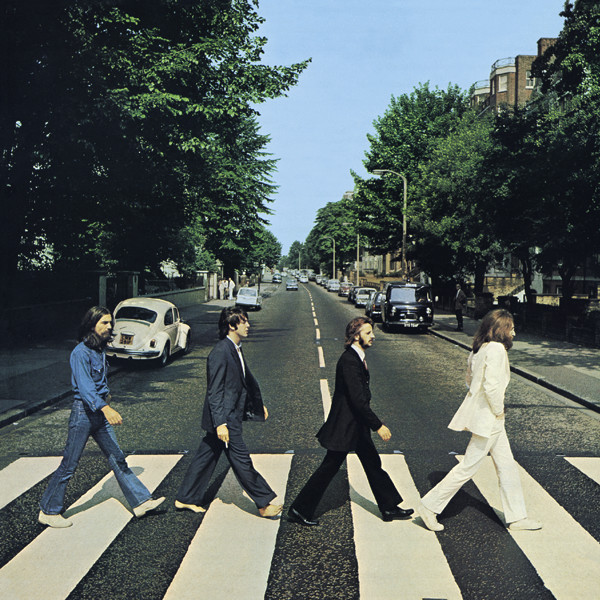 The Beatles' Abbey Road album cover (EMI)