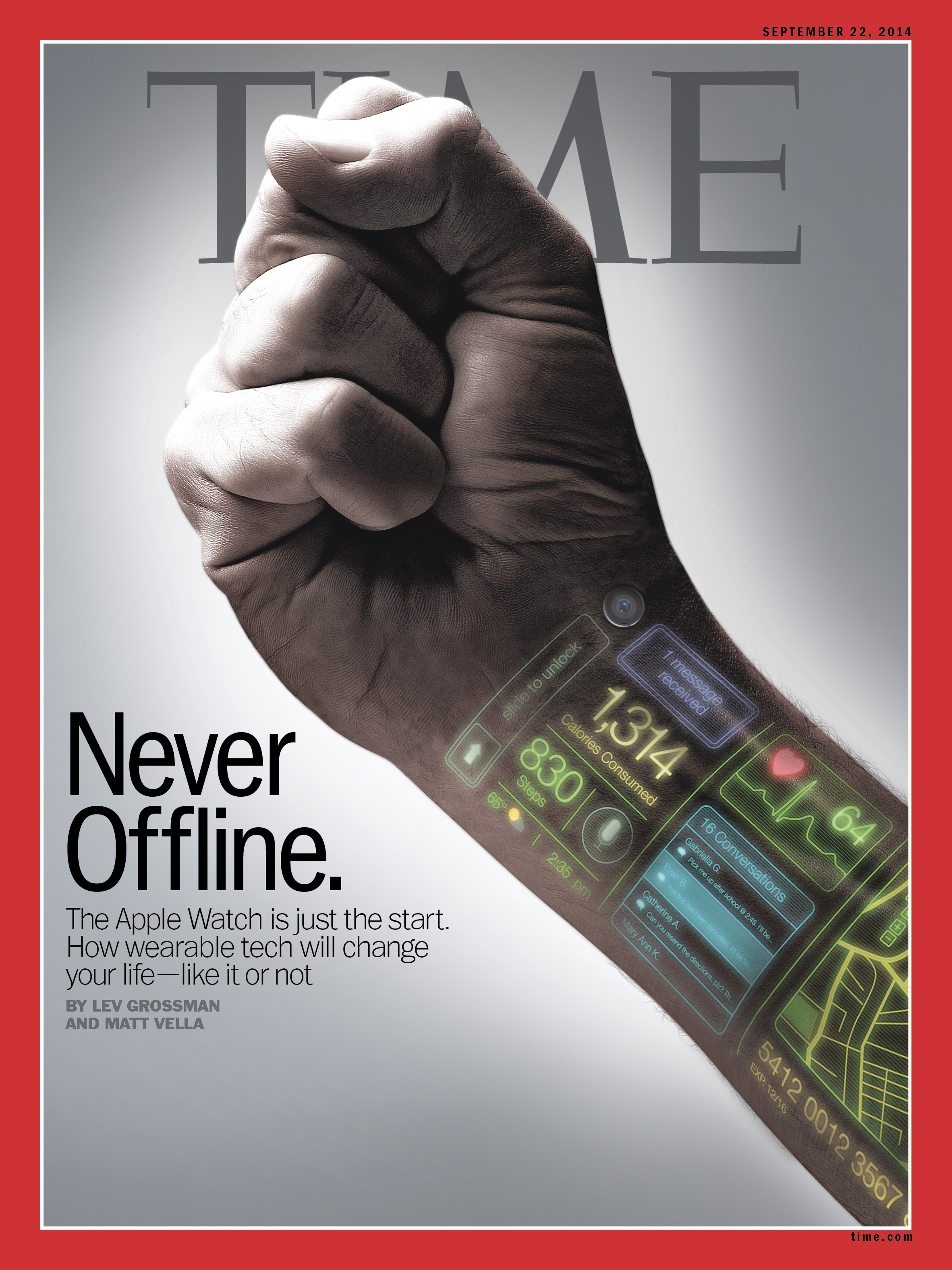 Apple Watch Time Magazine Cover 140922