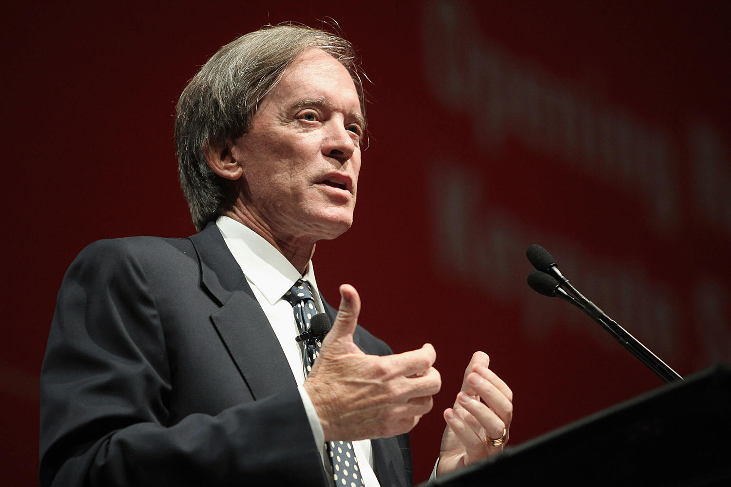 Bill Gross, co-chief investment officer of Pacific Investment Management Co., speaks at the Morningstar Investment Conference in Chicago, Illinois, U.S., on Wednesday, June 8, 2011. (Tim Boyle—Bloomberg/Getty Images)